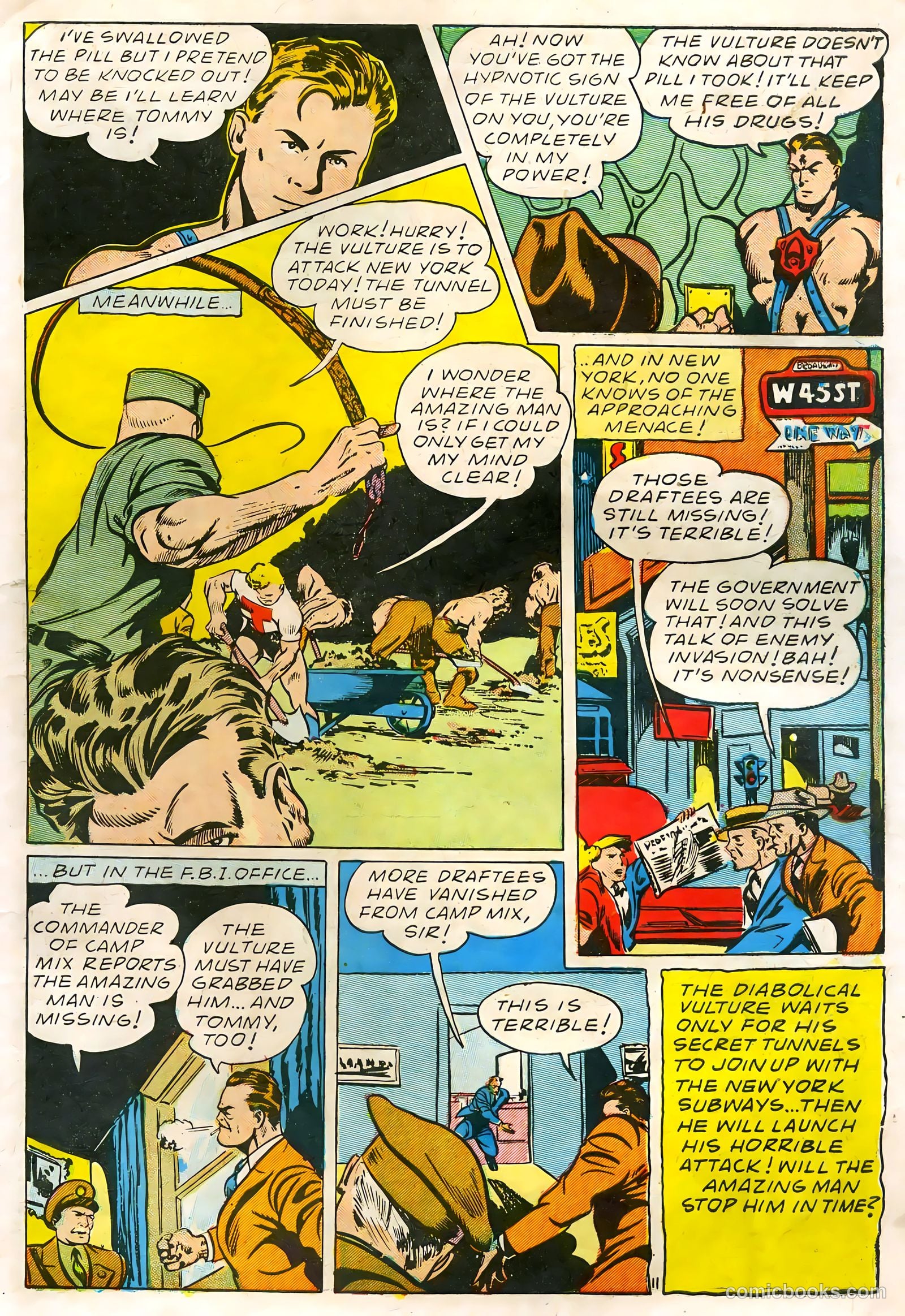 Amazing Man Comics #6 (1939) — page 13