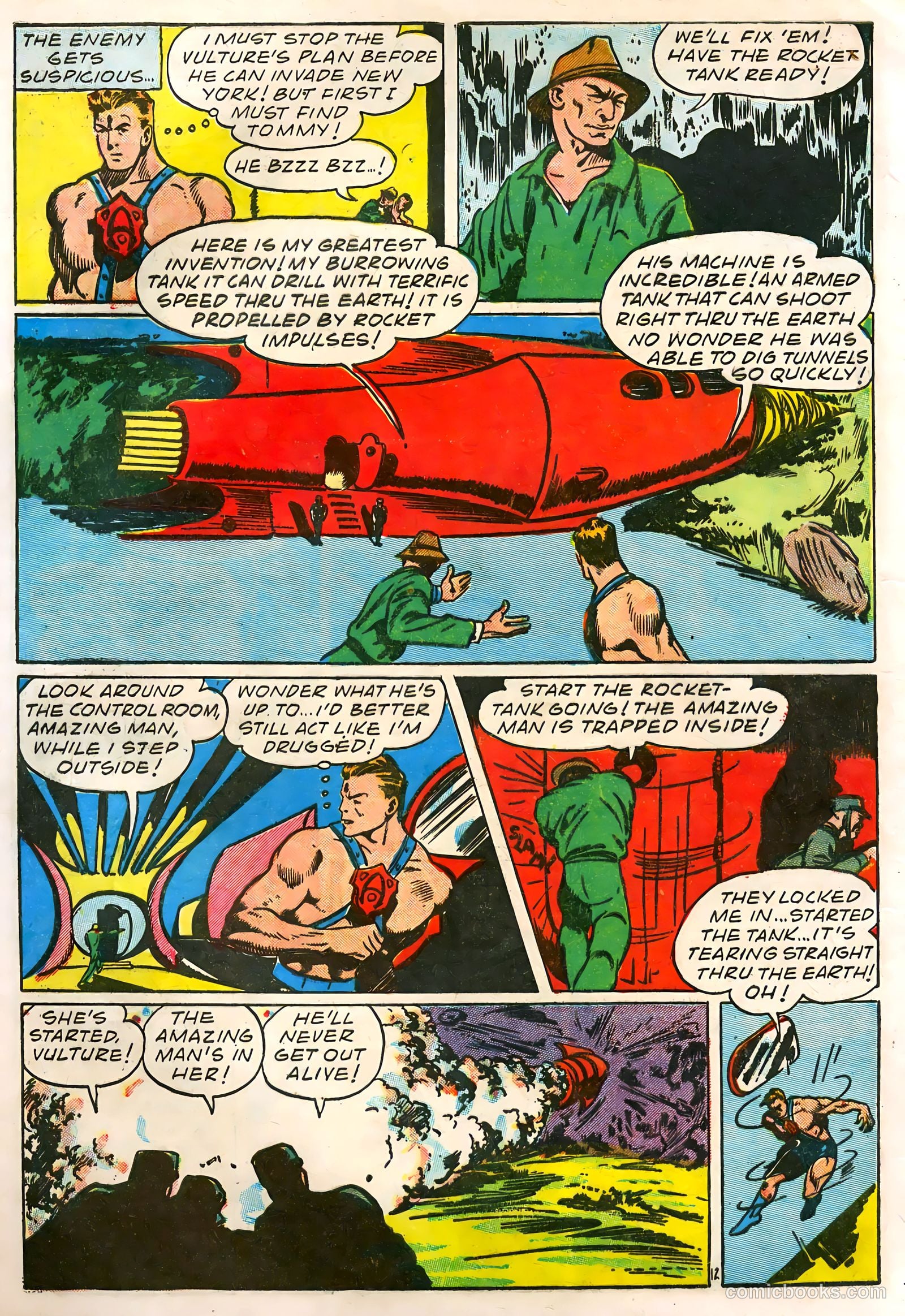 Amazing Man Comics #6 (1939) — page 14