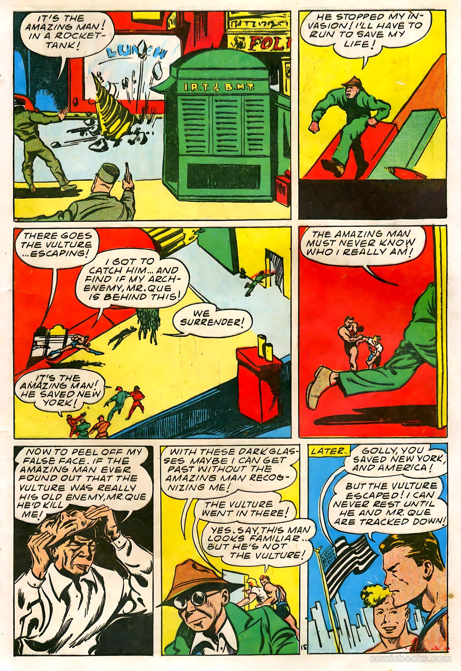 Amazing Man Comics #6 (1939) — page 17