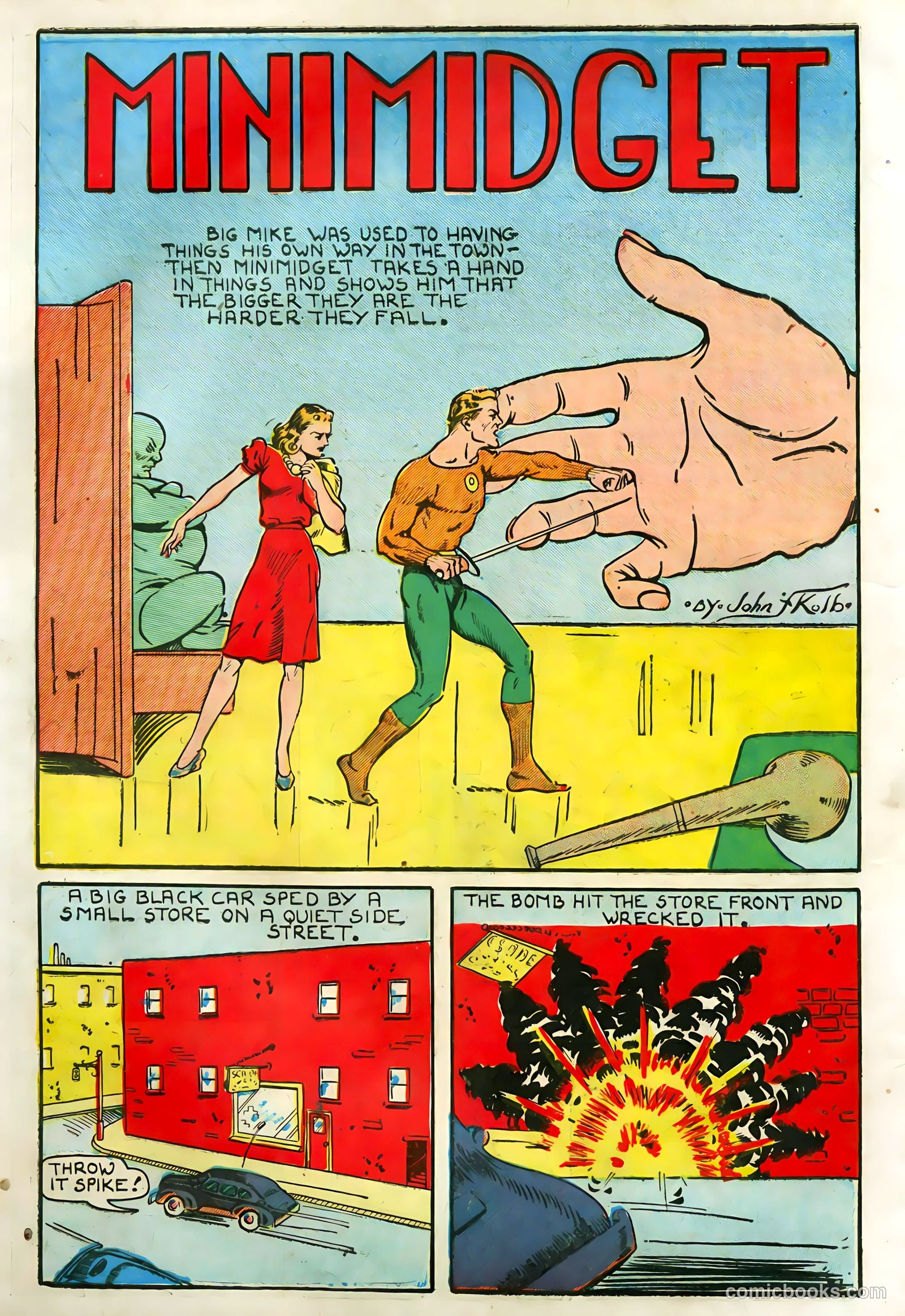 Amazing Man Comics #6 (1939) — page 18