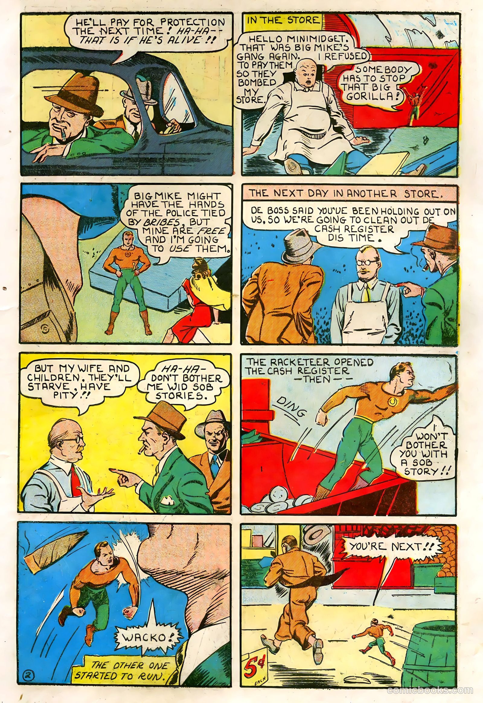 Amazing Man Comics #6 (1939) — page 19
