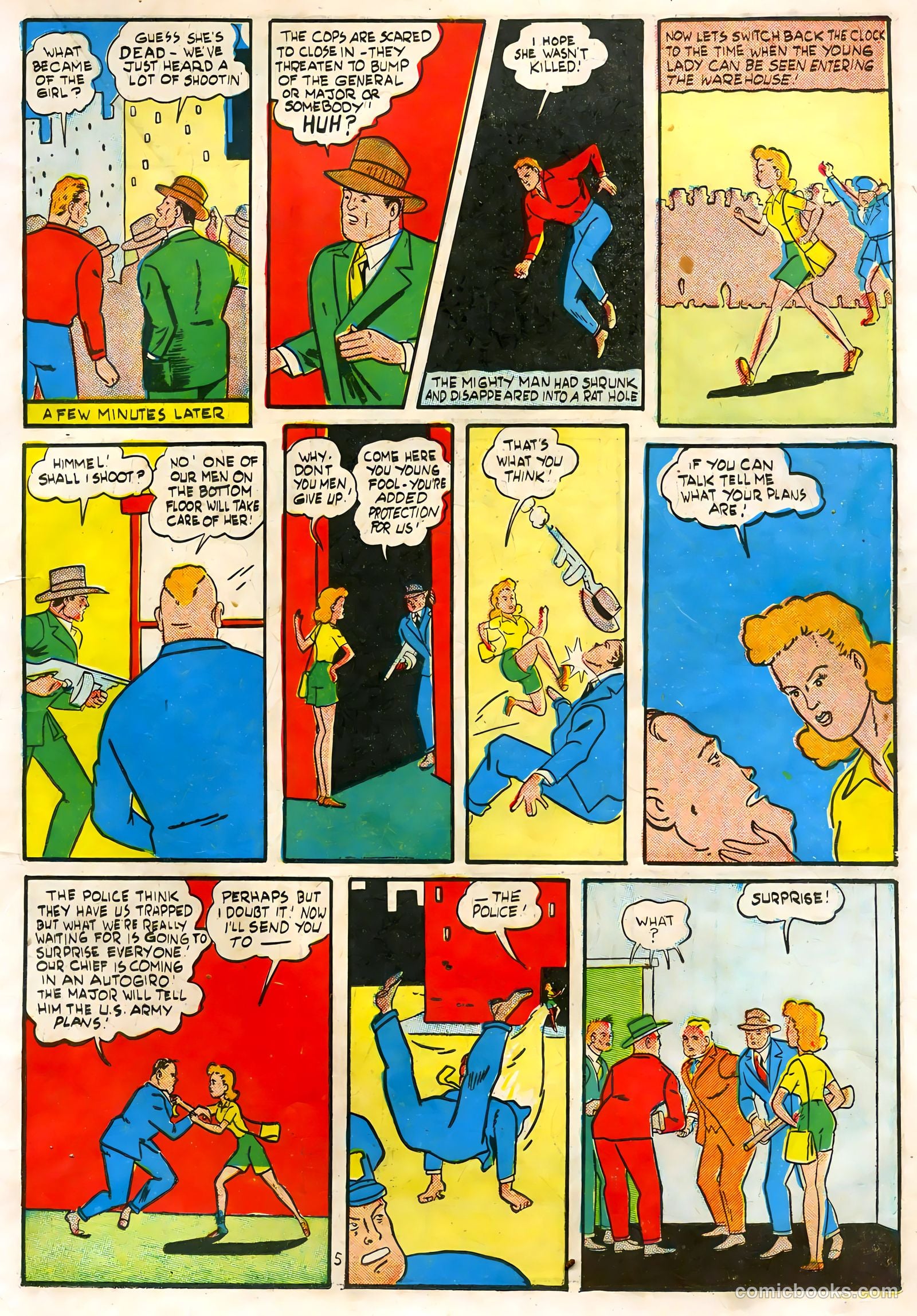 Amazing Man Comics #6 (1939) — page 29