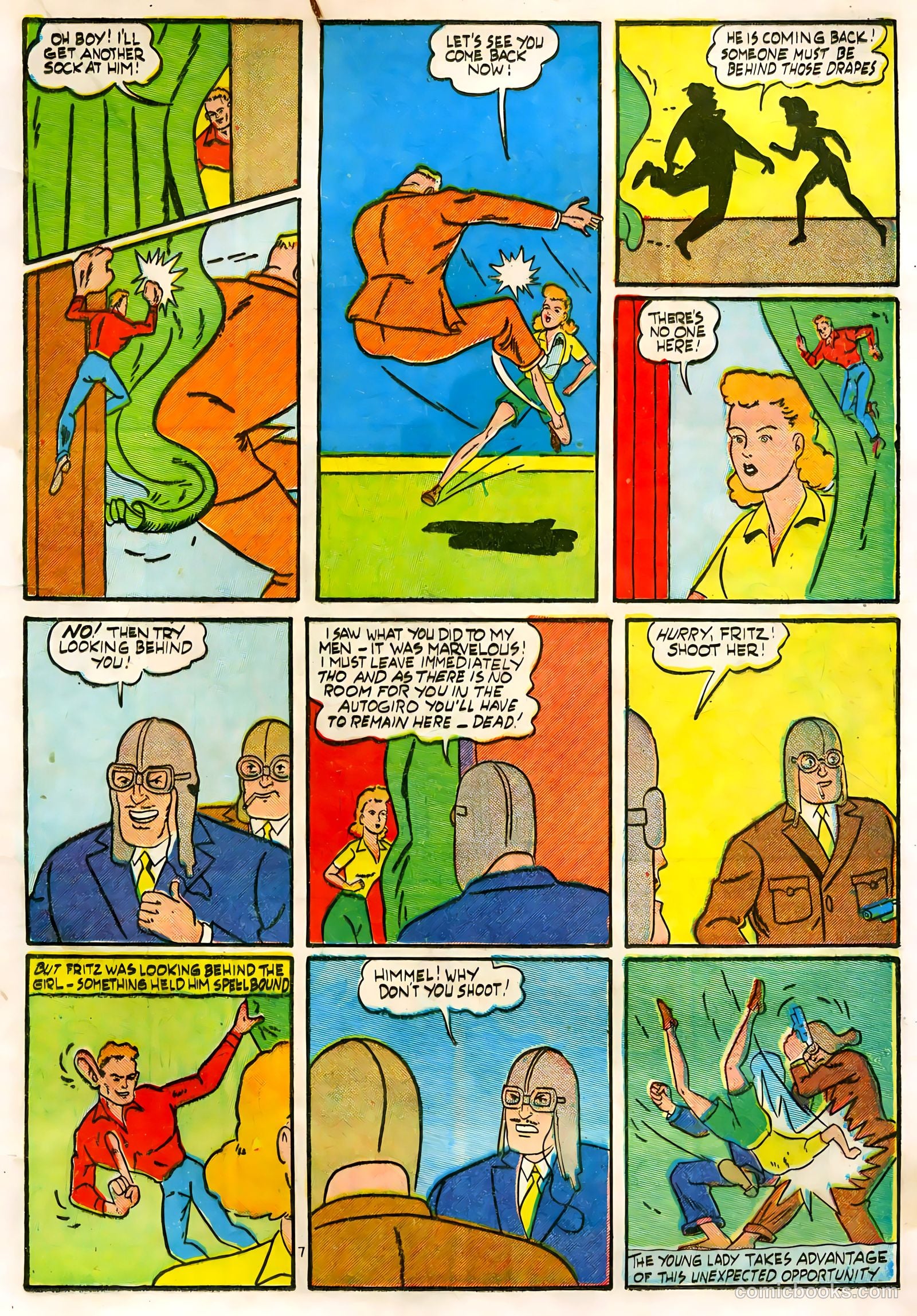 Amazing Man Comics #6 (1939) — page 31
