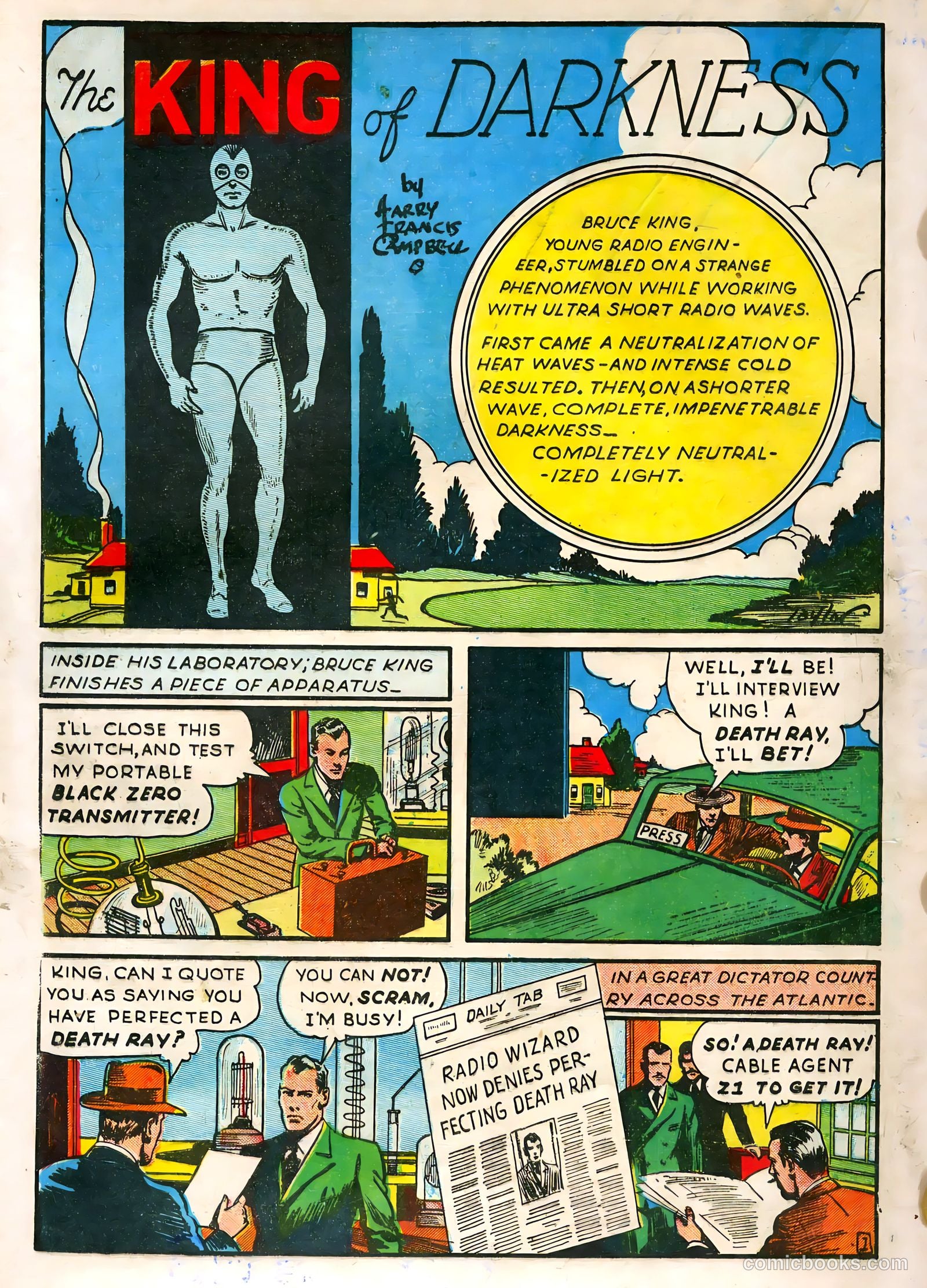 Amazing Man Comics #6 (1939) — page 36