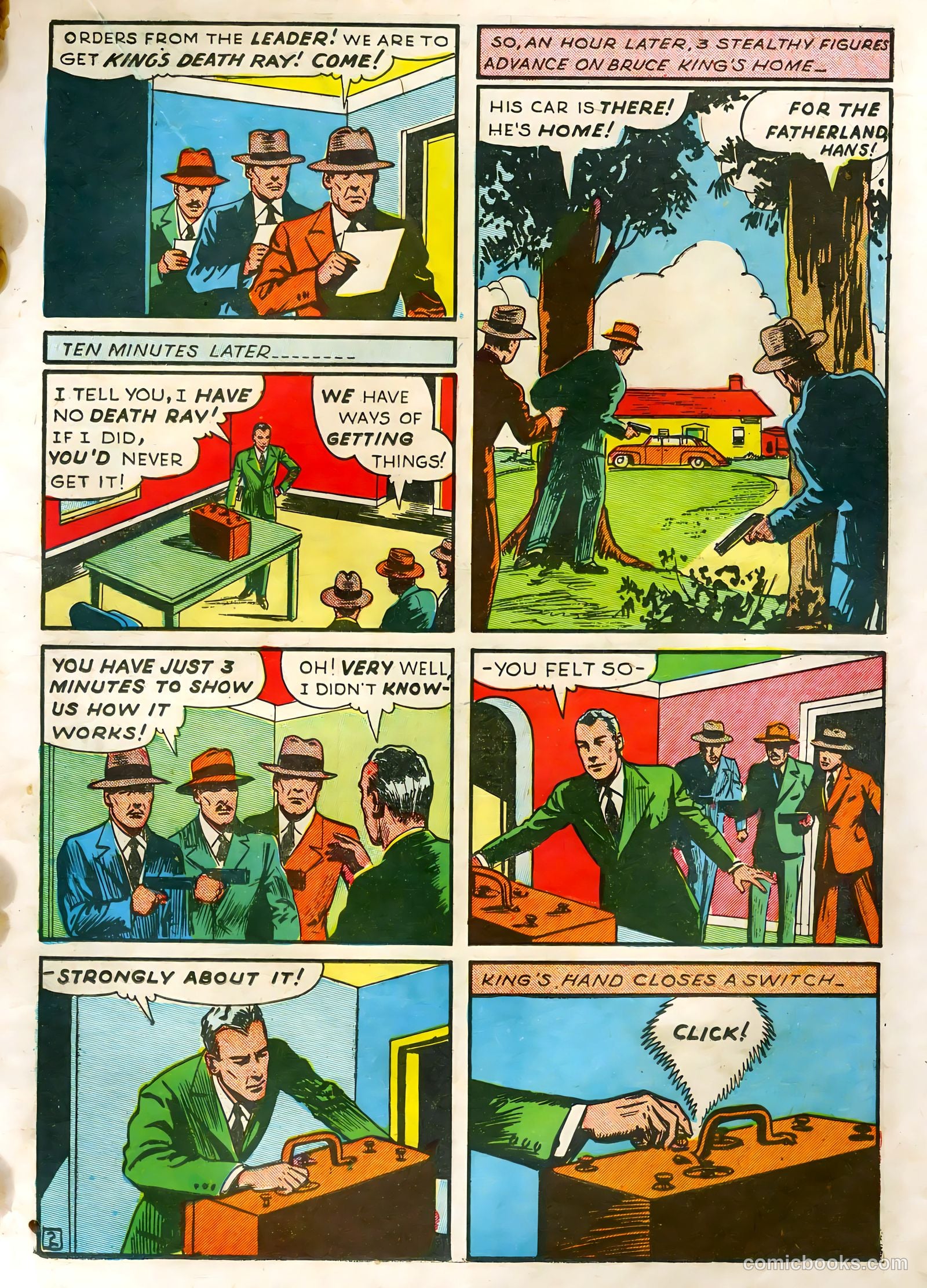 Amazing Man Comics #6 (1939) — page 37