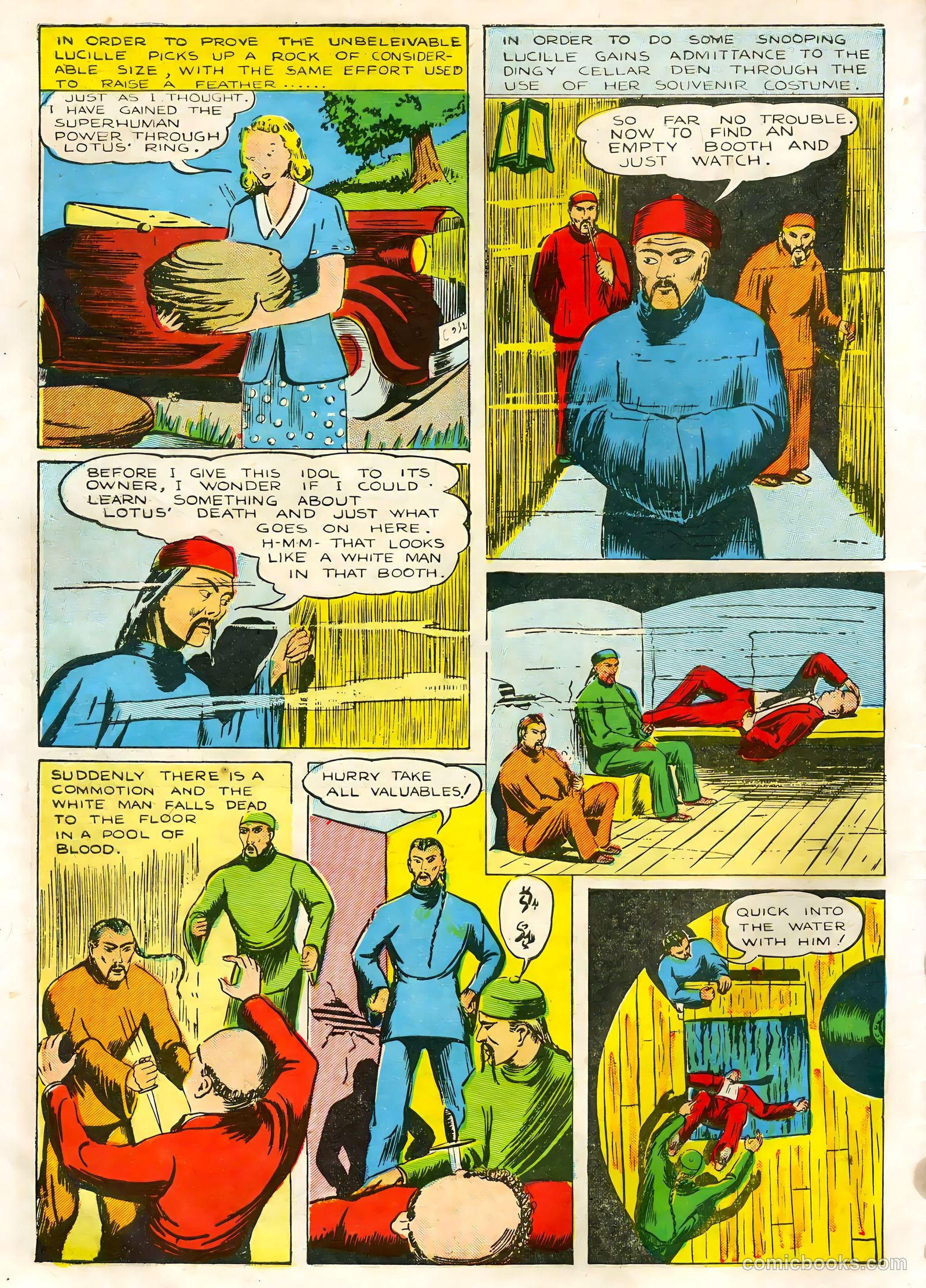 Amazing Man Comics #6 (1939) — page 56