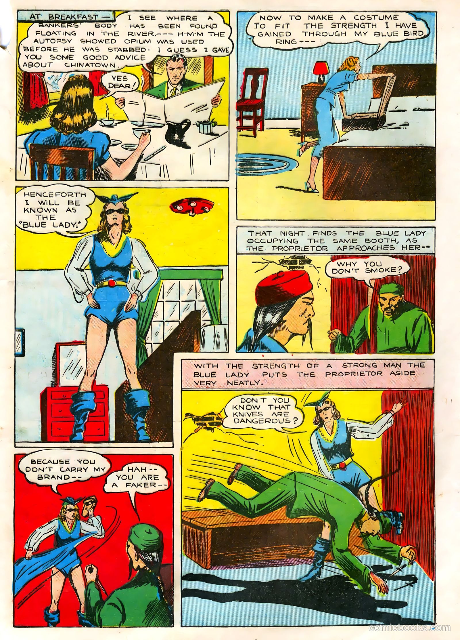 Amazing Man Comics #6 (1939) — page 57