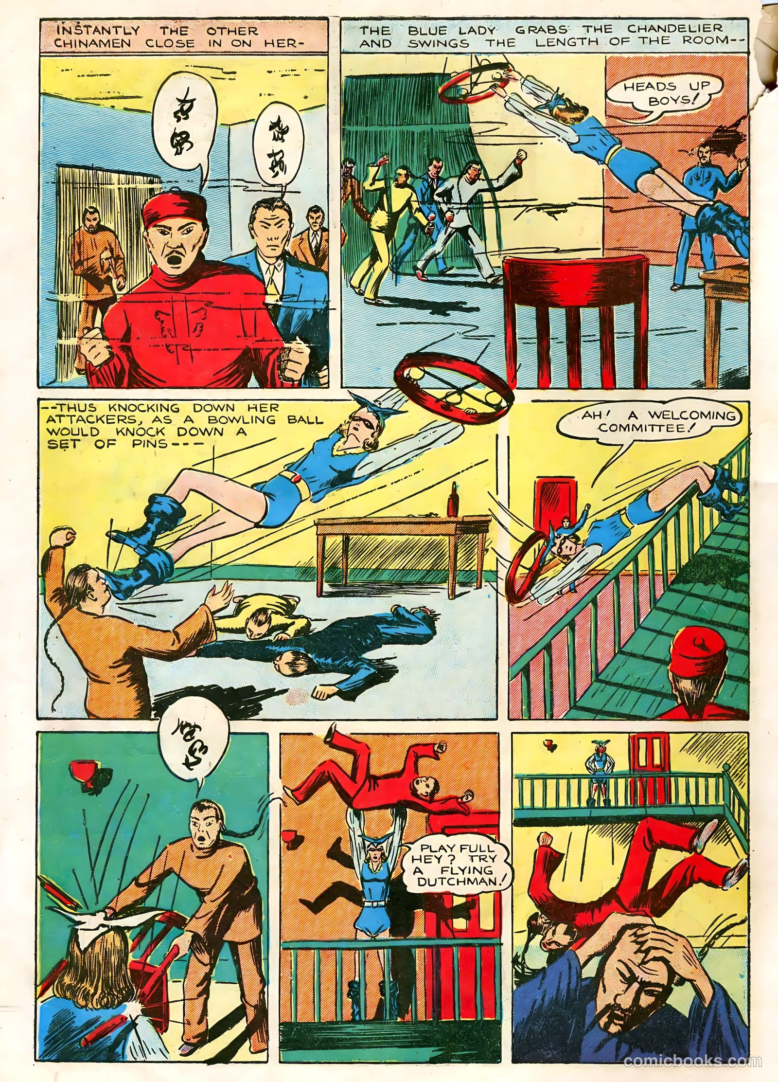 Amazing Man Comics #6 (1939) — page 58