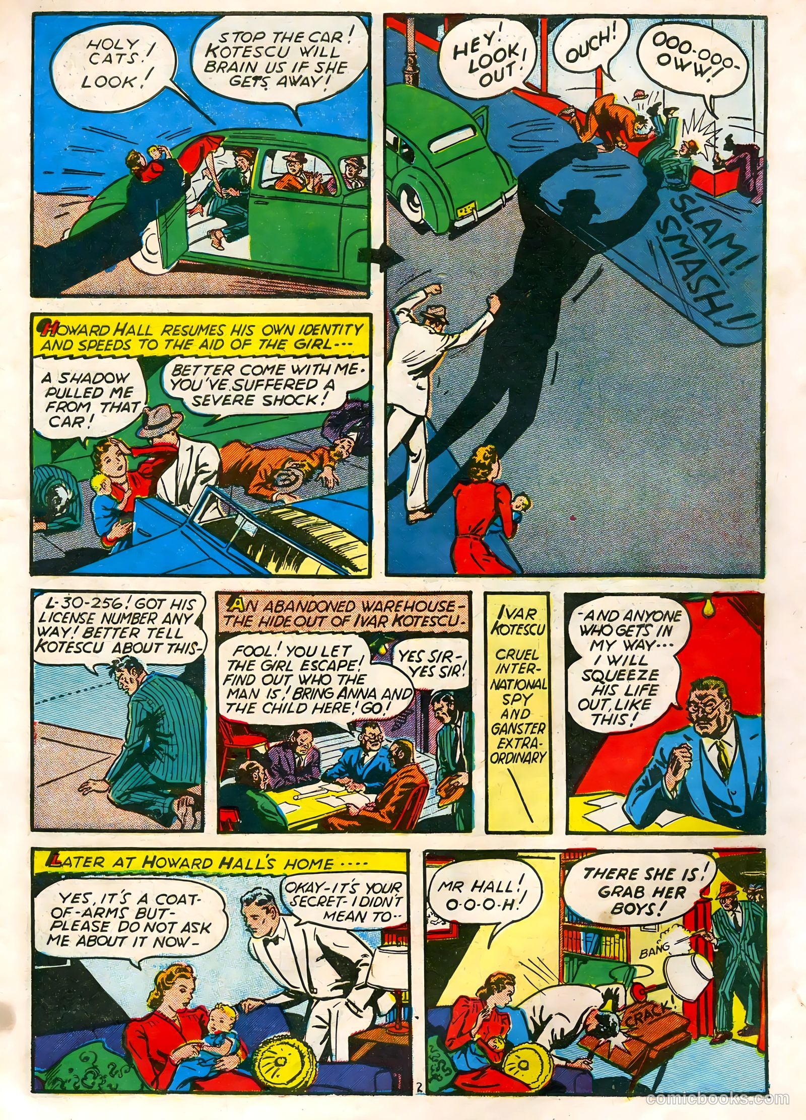 Amazing Man Comics #6 (1939) — page 61