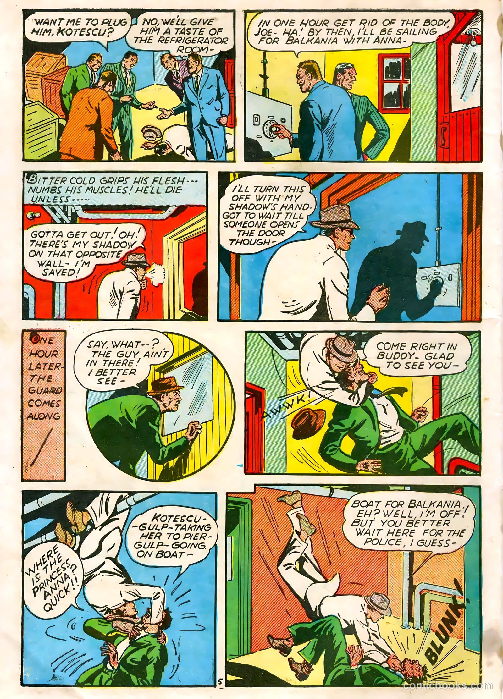 Amazing Man Comics #6 (1939) — page 64