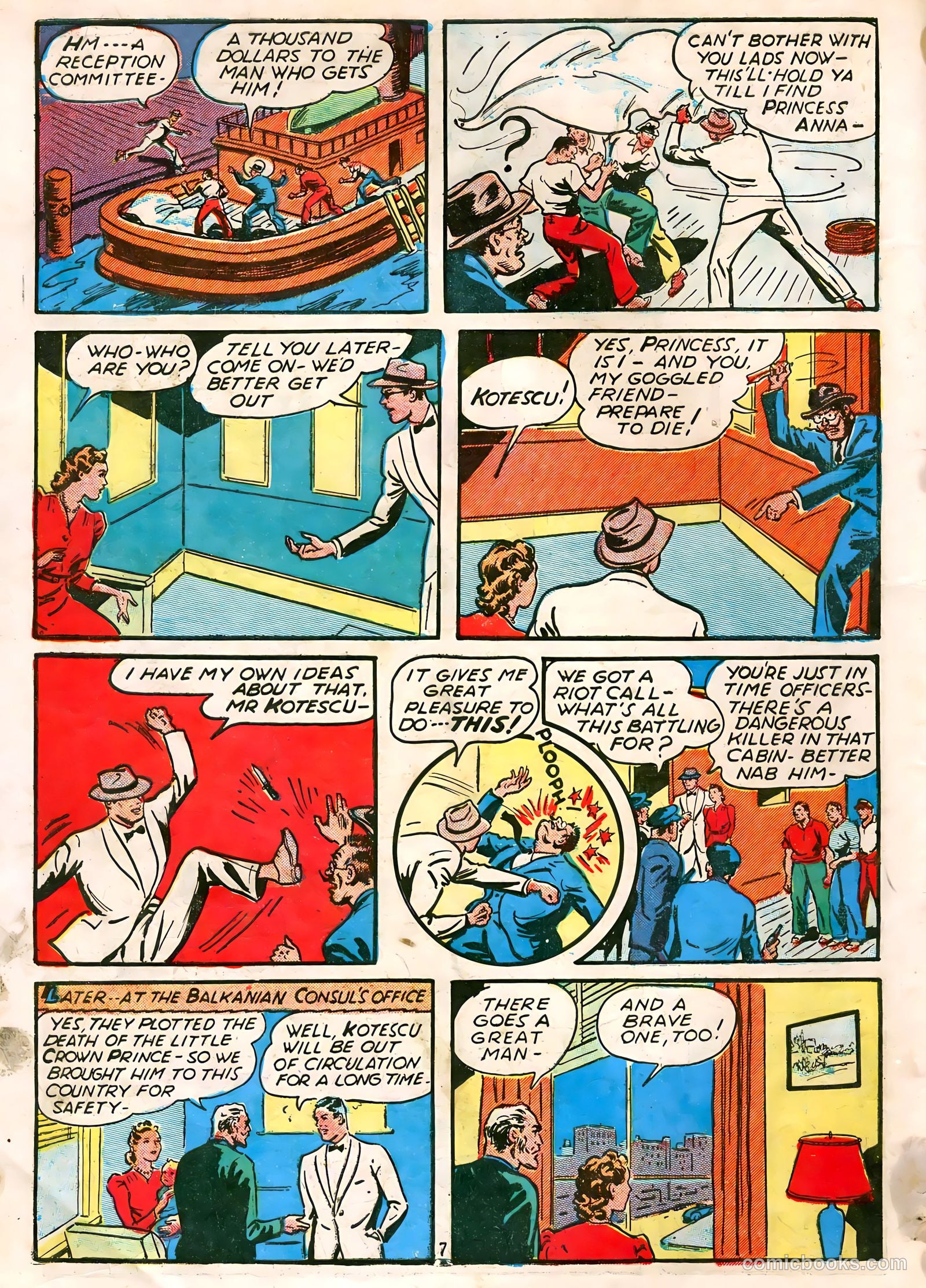 Amazing Man Comics #6 (1939) — page 66