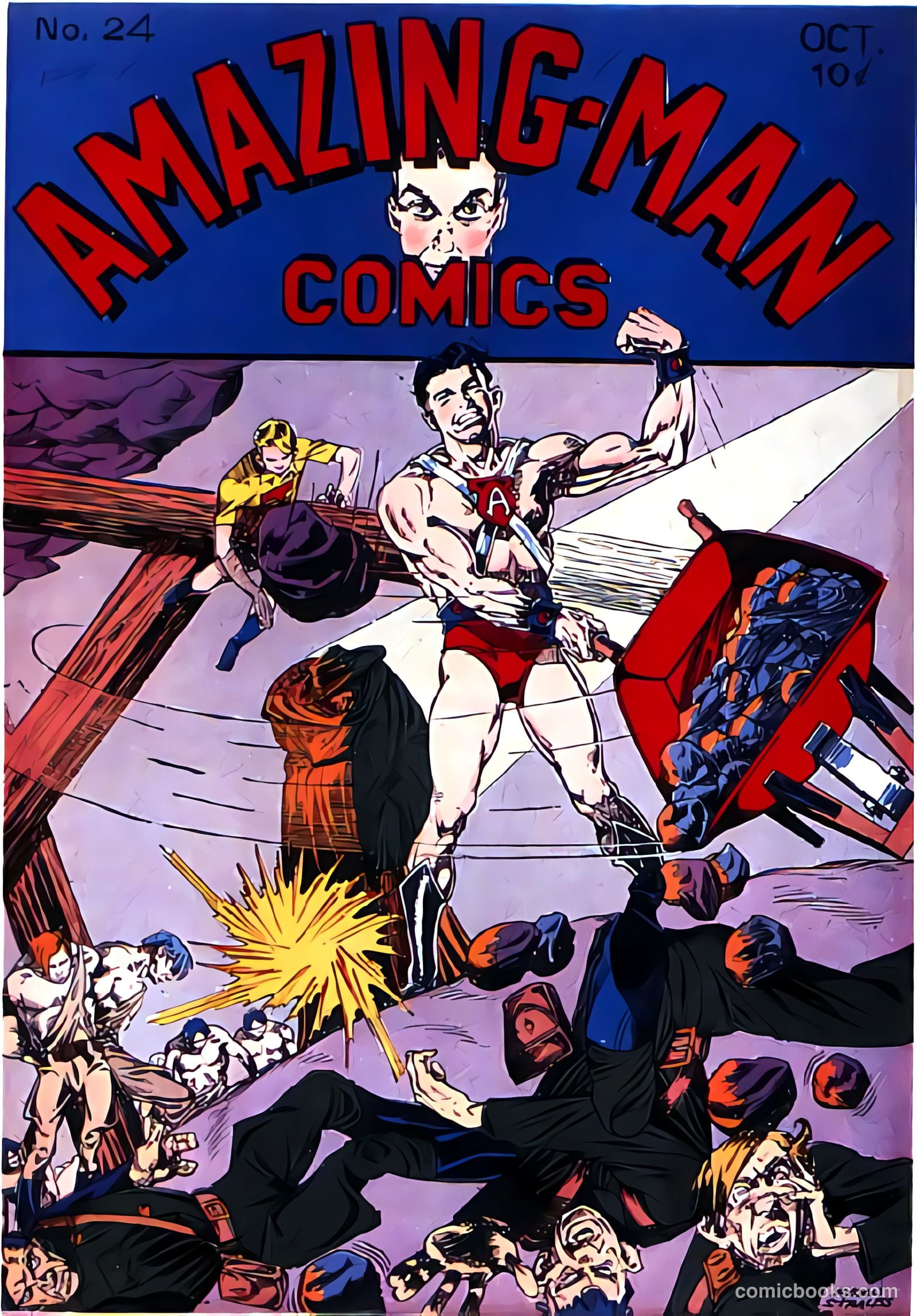 Amazing Man Comics #6 (1939) — page 69