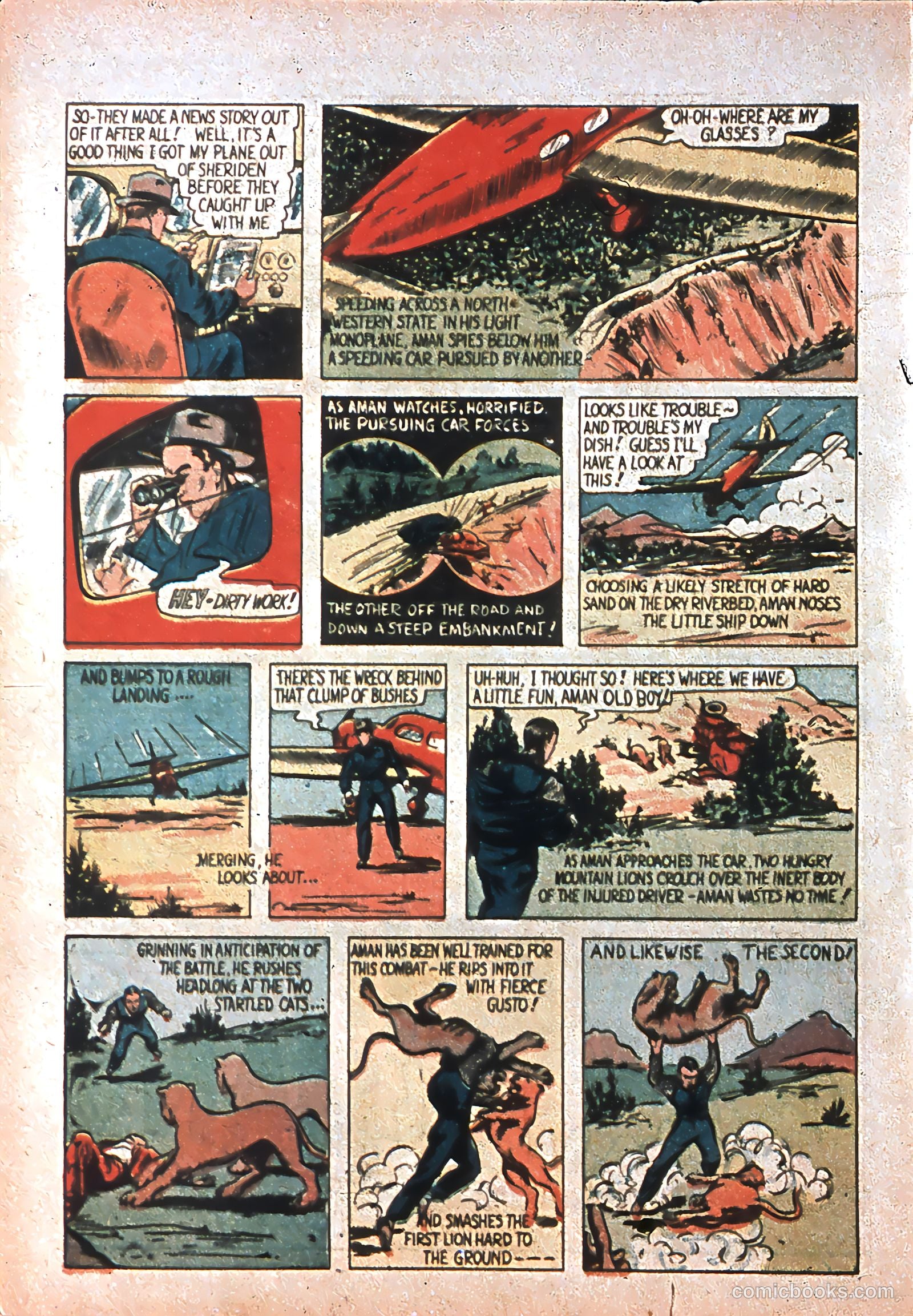 Amazing Man Comics #7 (1939) — page 5