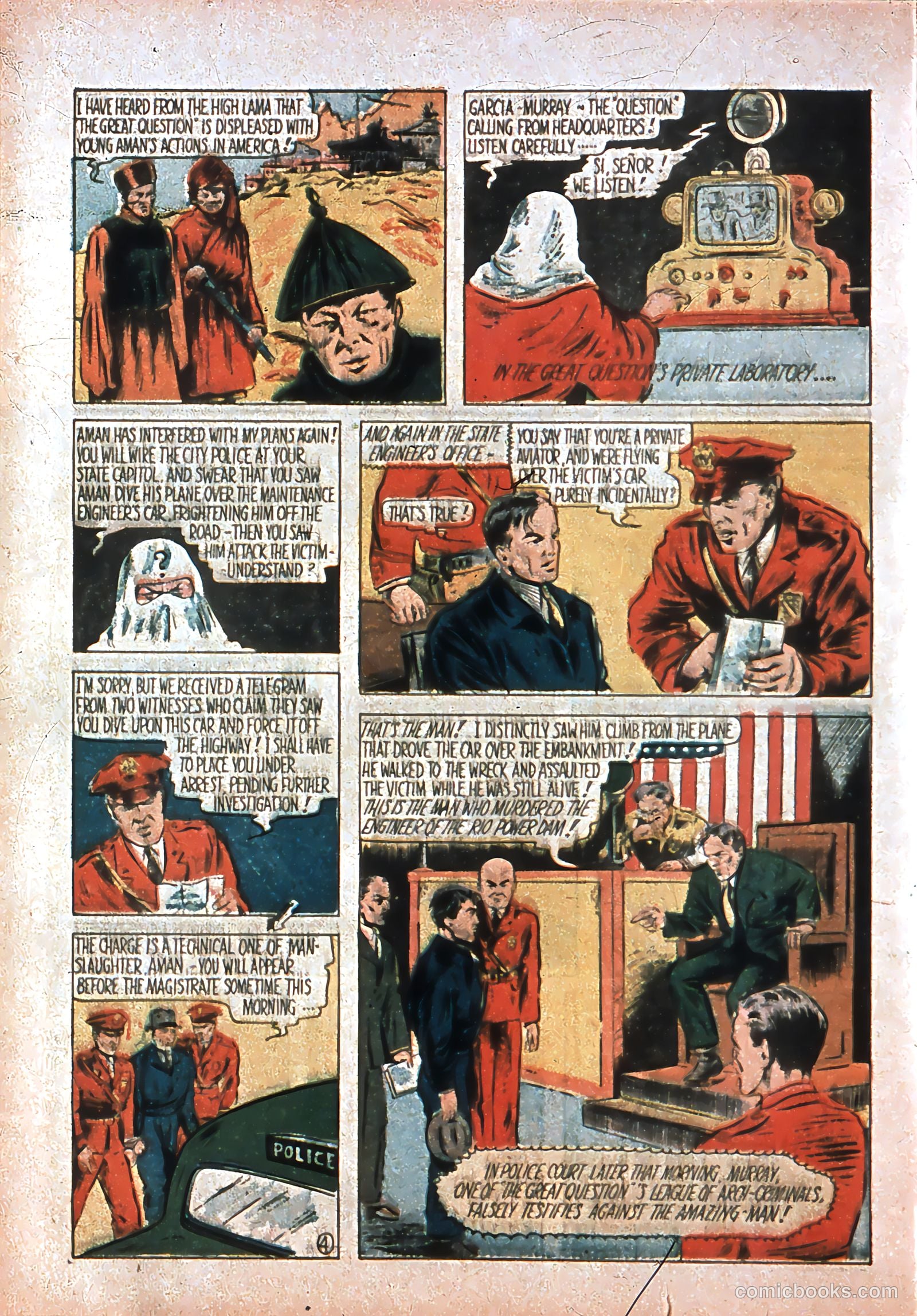 Amazing Man Comics #7 (1939) — page 7