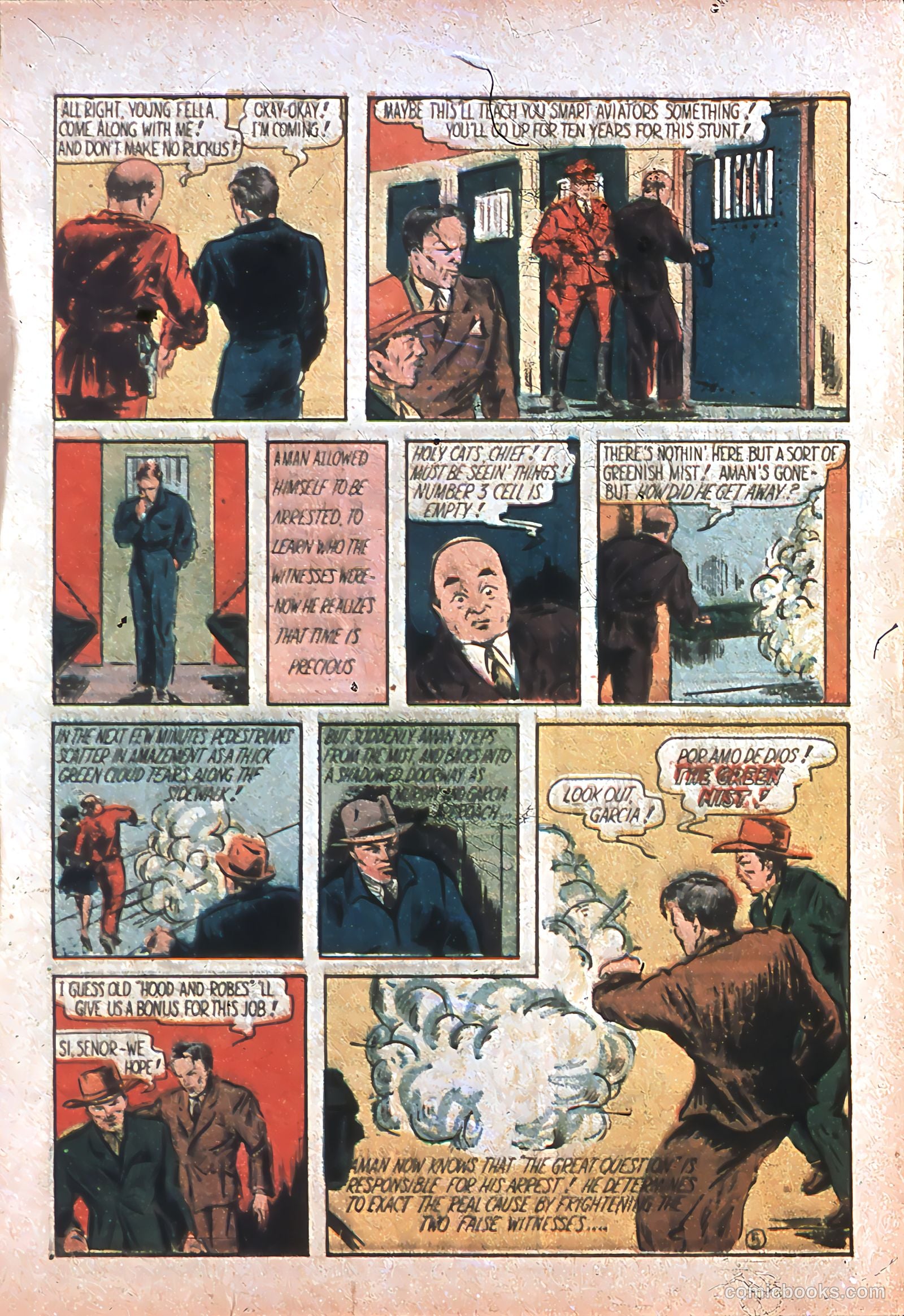 Amazing Man Comics #7 (1939) — page 8