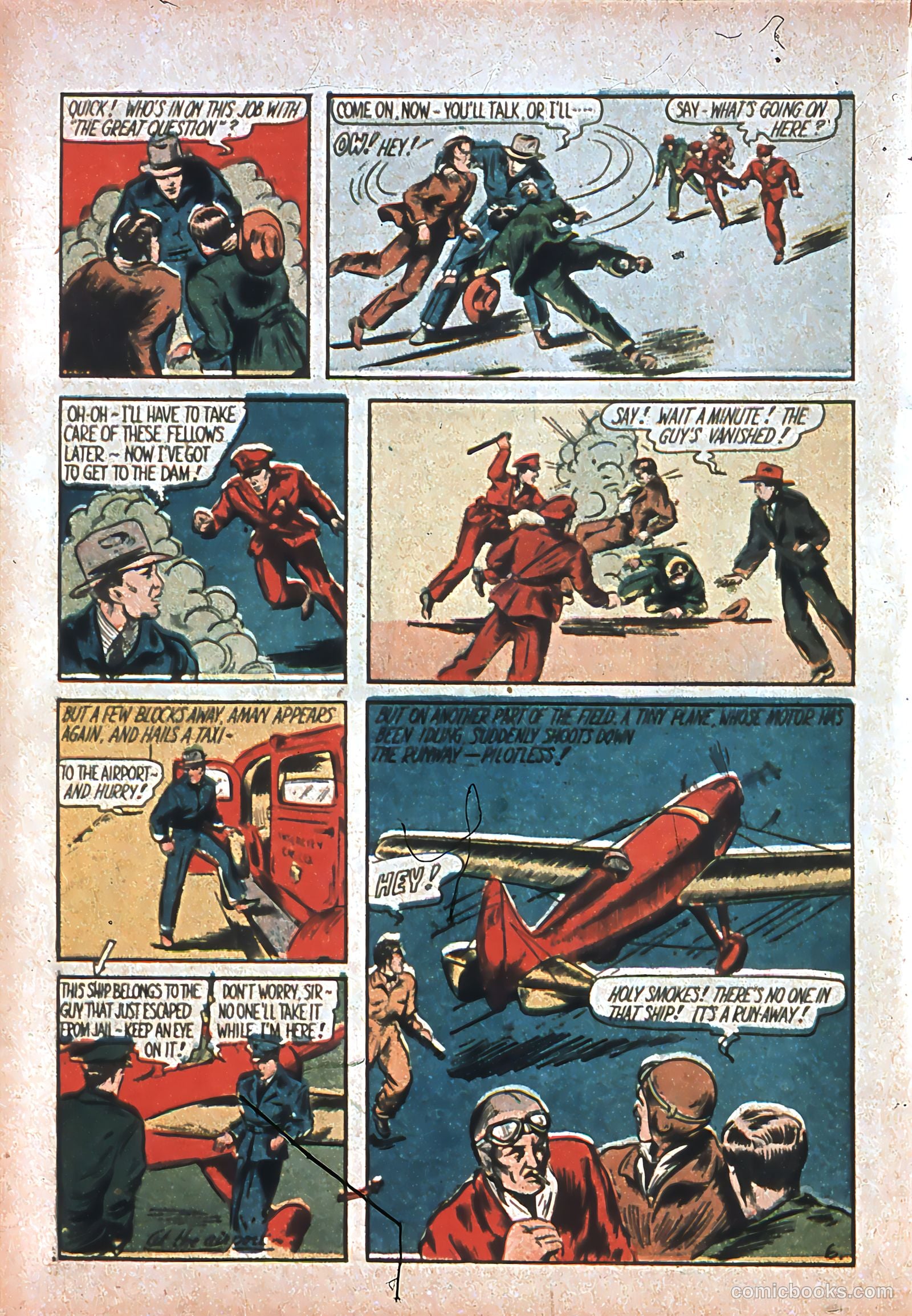 Amazing Man Comics #7 (1939) — page 9