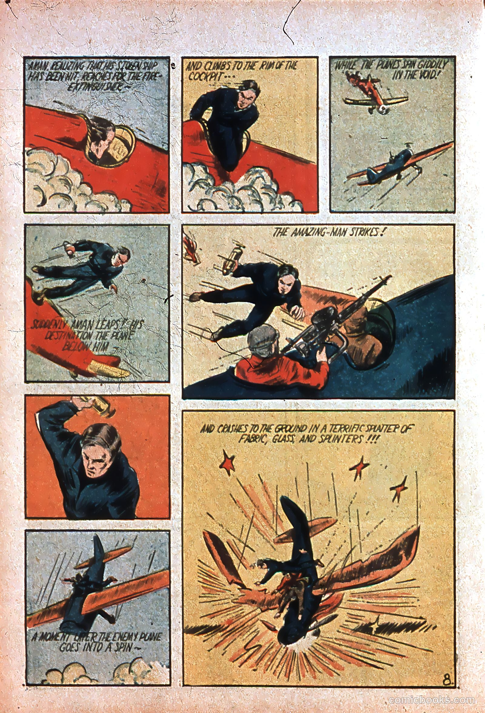 Amazing Man Comics #7 (1939) — page 11