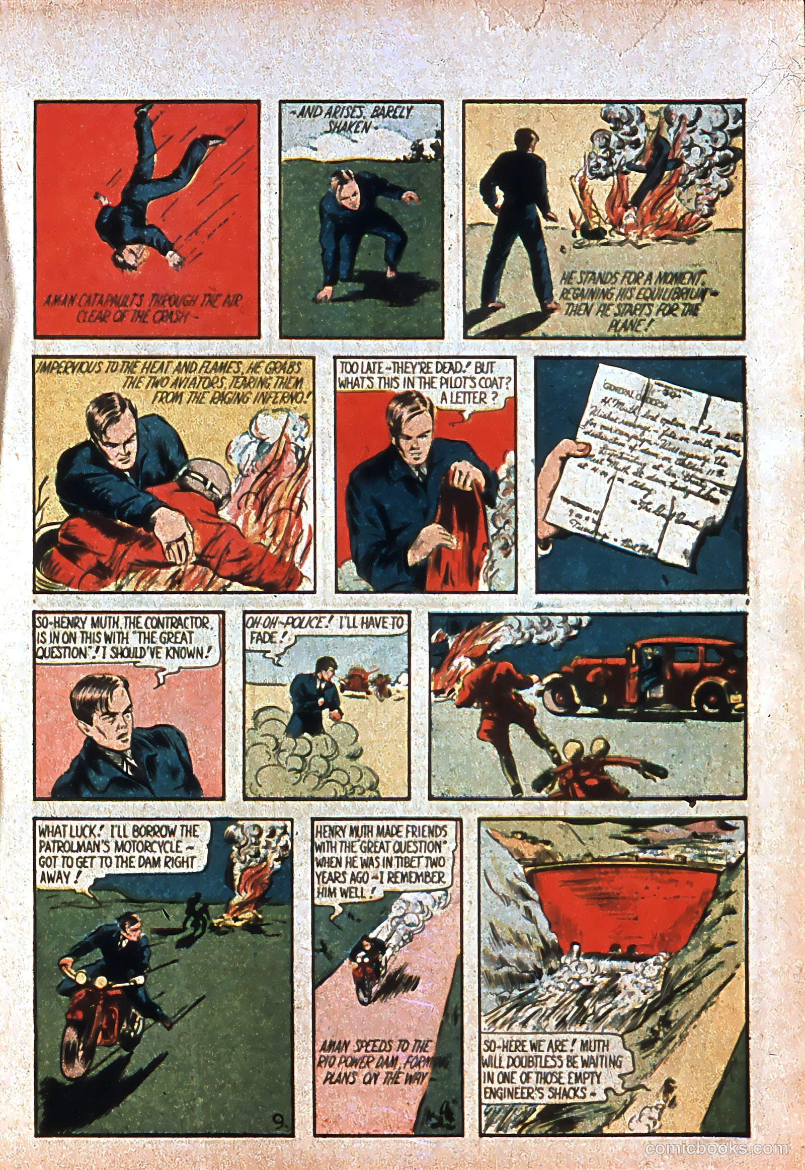 Amazing Man Comics #7 (1939) — page 12
