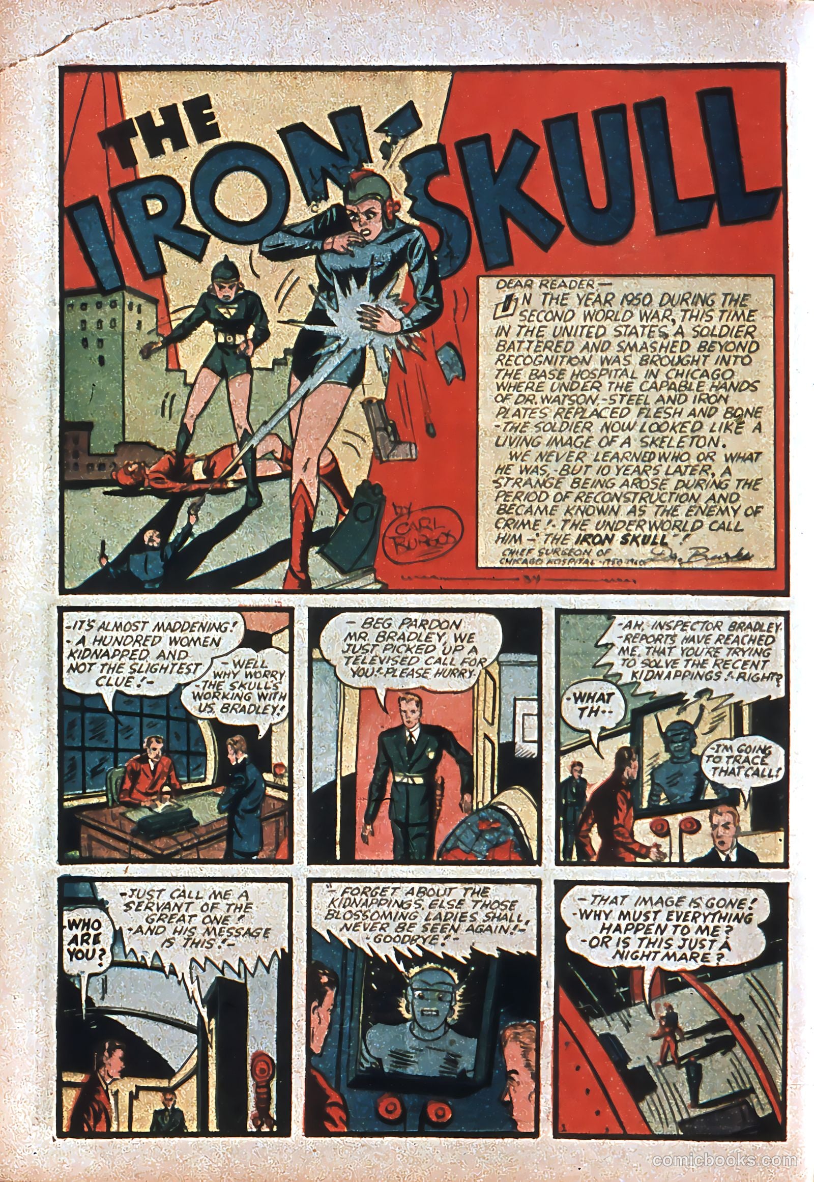 Amazing Man Comics #7 (1939) — page 21