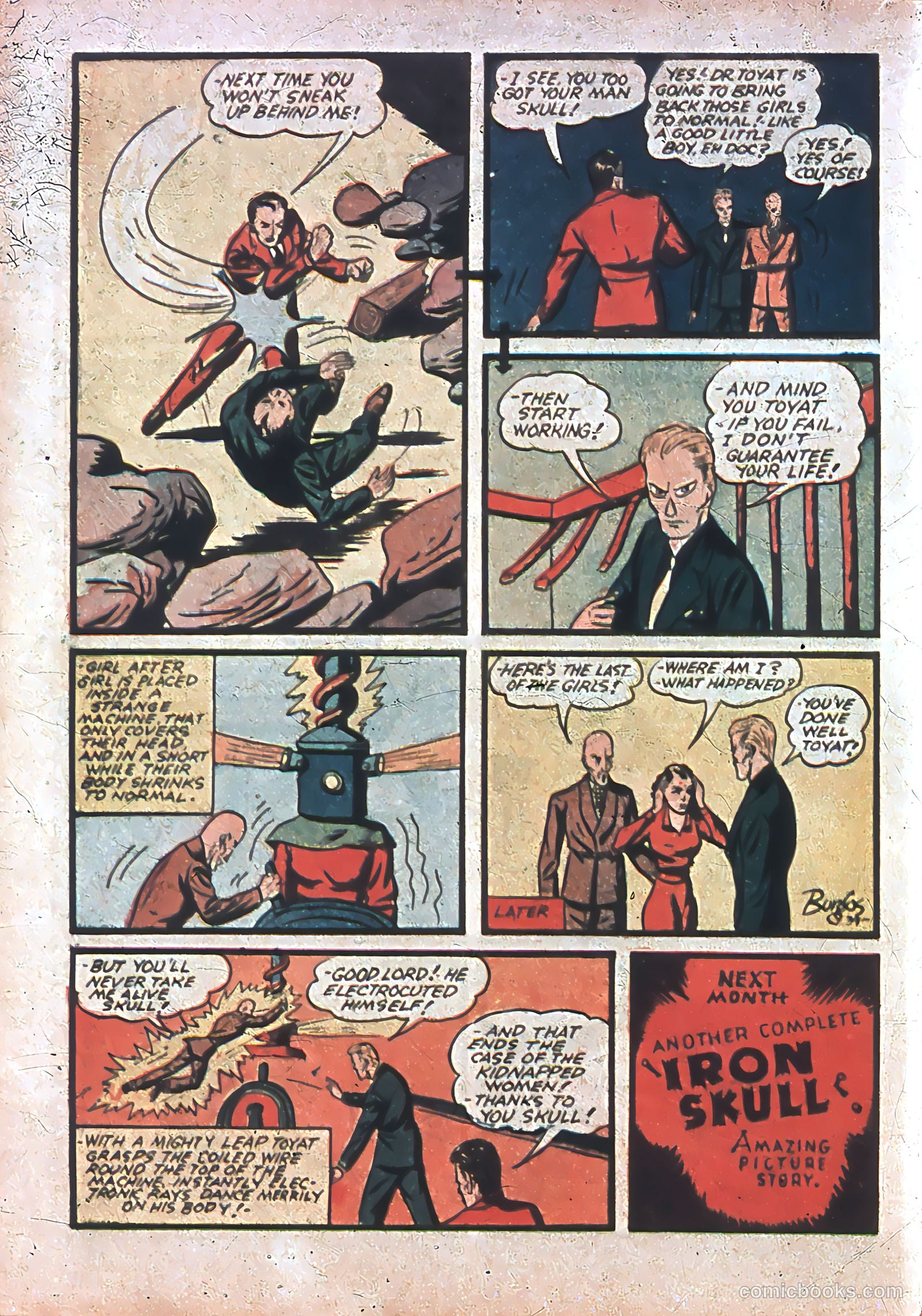 Amazing Man Comics #7 (1939) — page 29