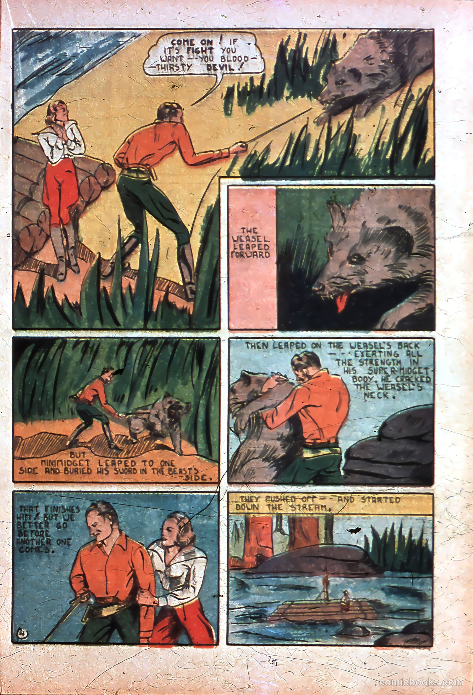 Amazing Man Comics #7 (1939) — page 40