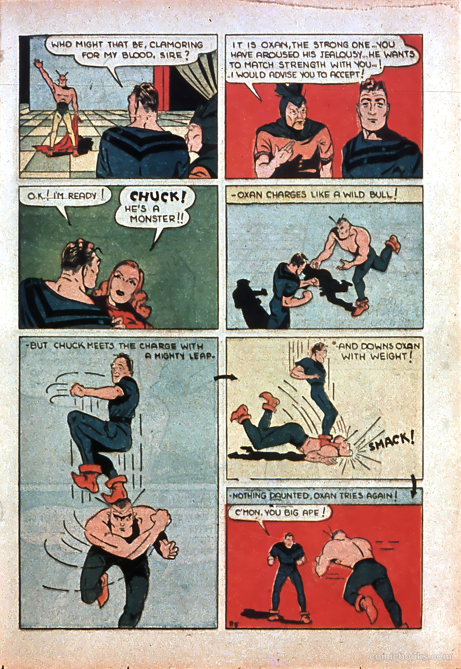 Amazing Man Comics #7 (1939) — page 50