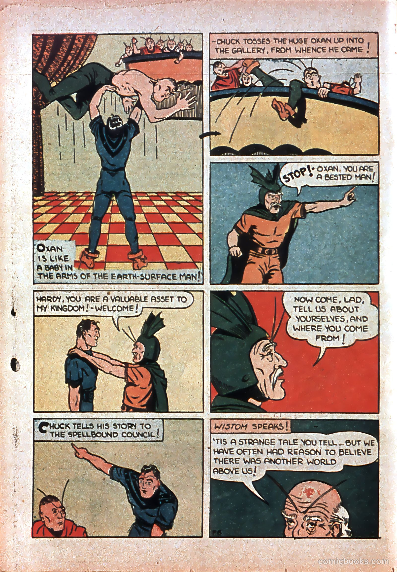 Amazing Man Comics #7 (1939) — page 51