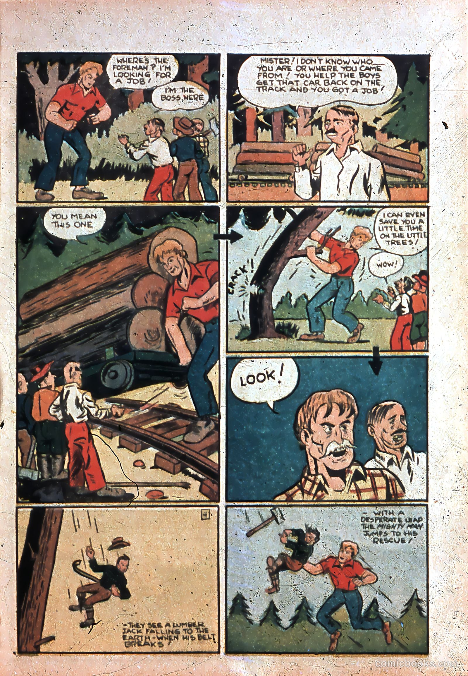 Amazing Man Comics #7 (1939) — page 56