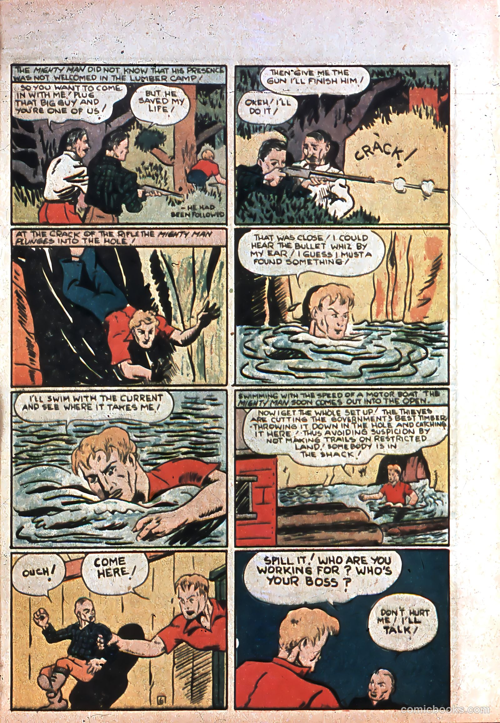 Amazing Man Comics #7 (1939) — page 58