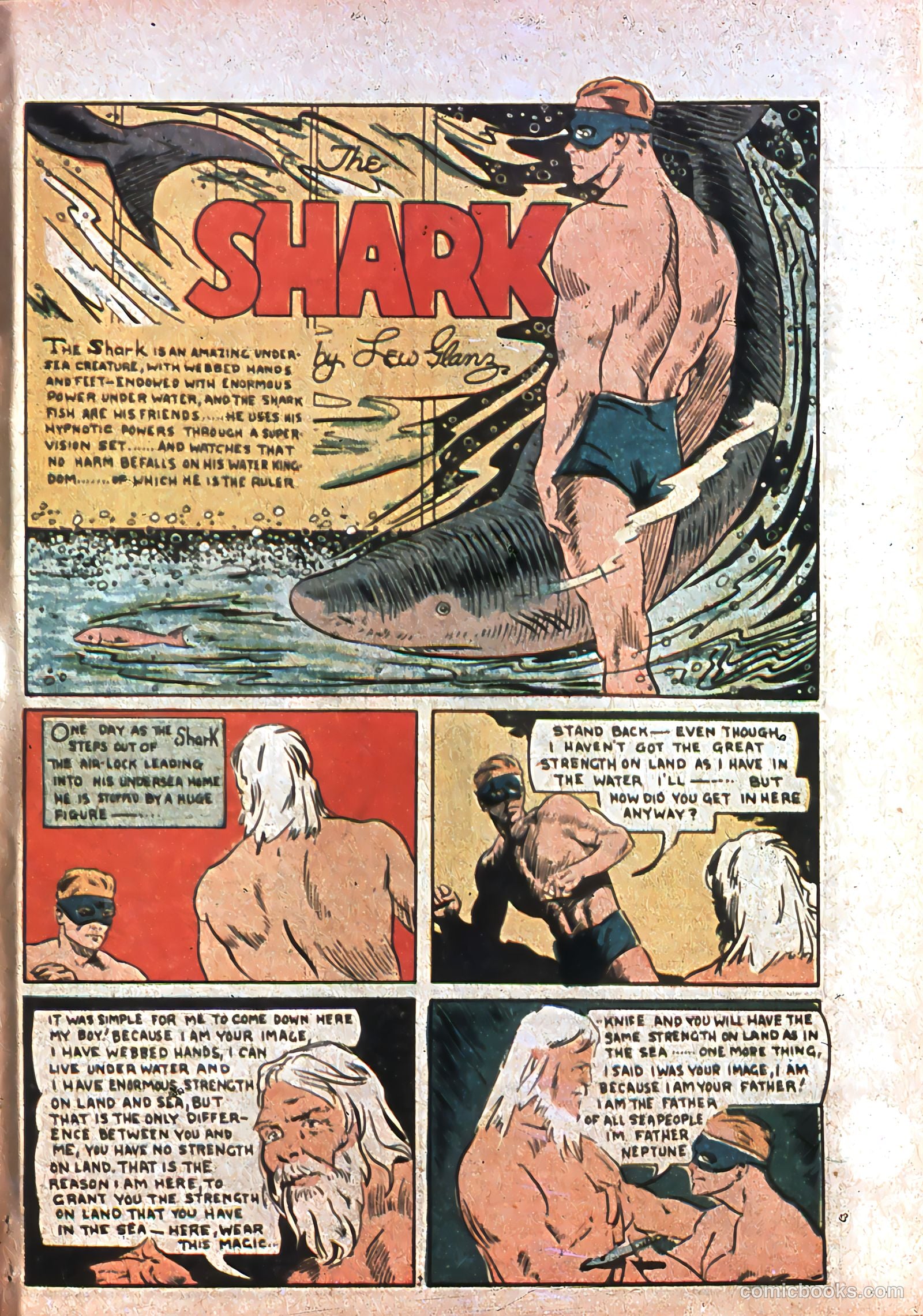 Amazing Man Comics #7 (1939) — page 60