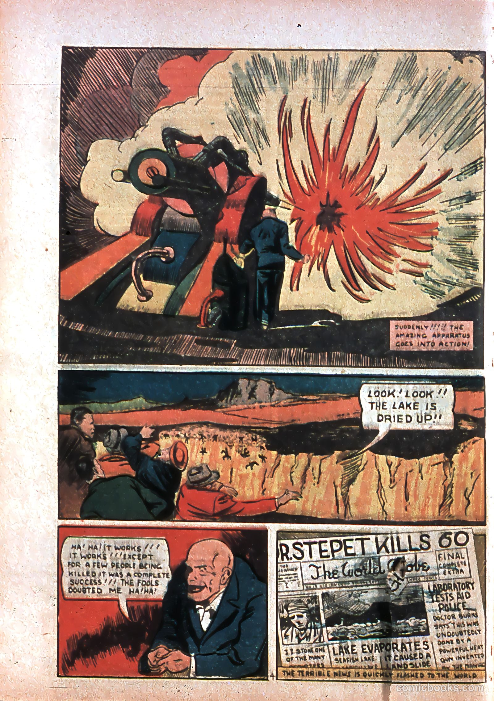 Amazing Man Comics #7 (1939) — page 63