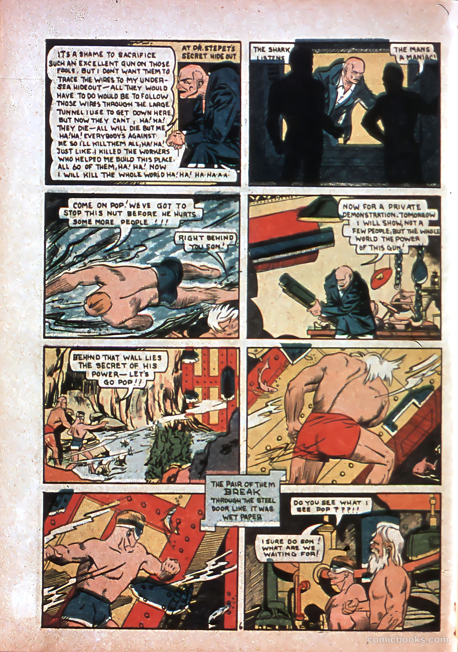 Amazing Man Comics #7 (1939) — page 65
