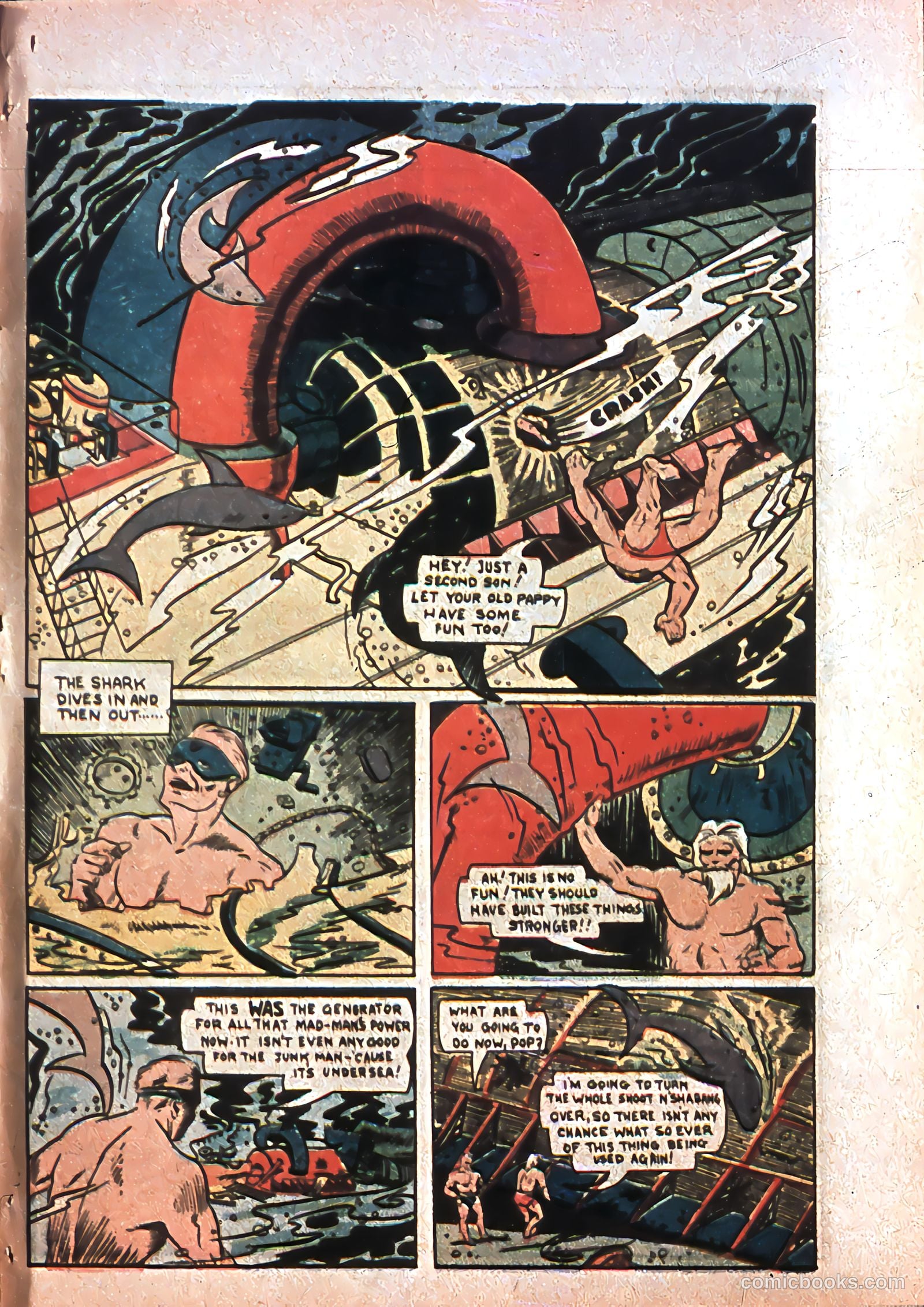 Amazing Man Comics #7 (1939) — page 66