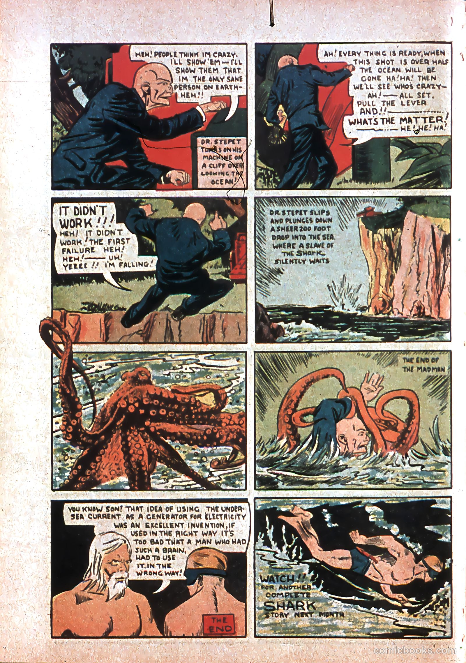Amazing Man Comics #7 (1939) — page 67
