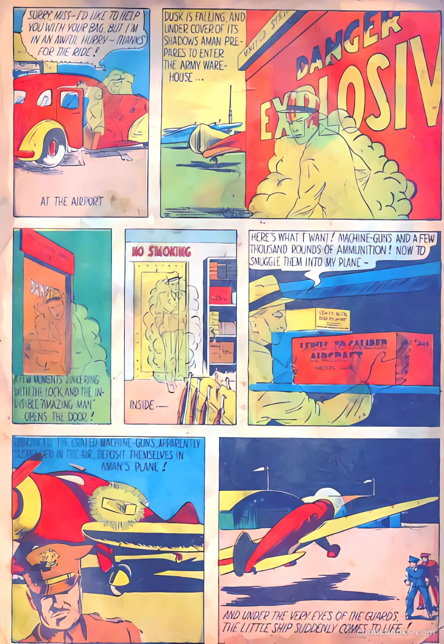Amazing Man Comics #8 (1939) — page 6