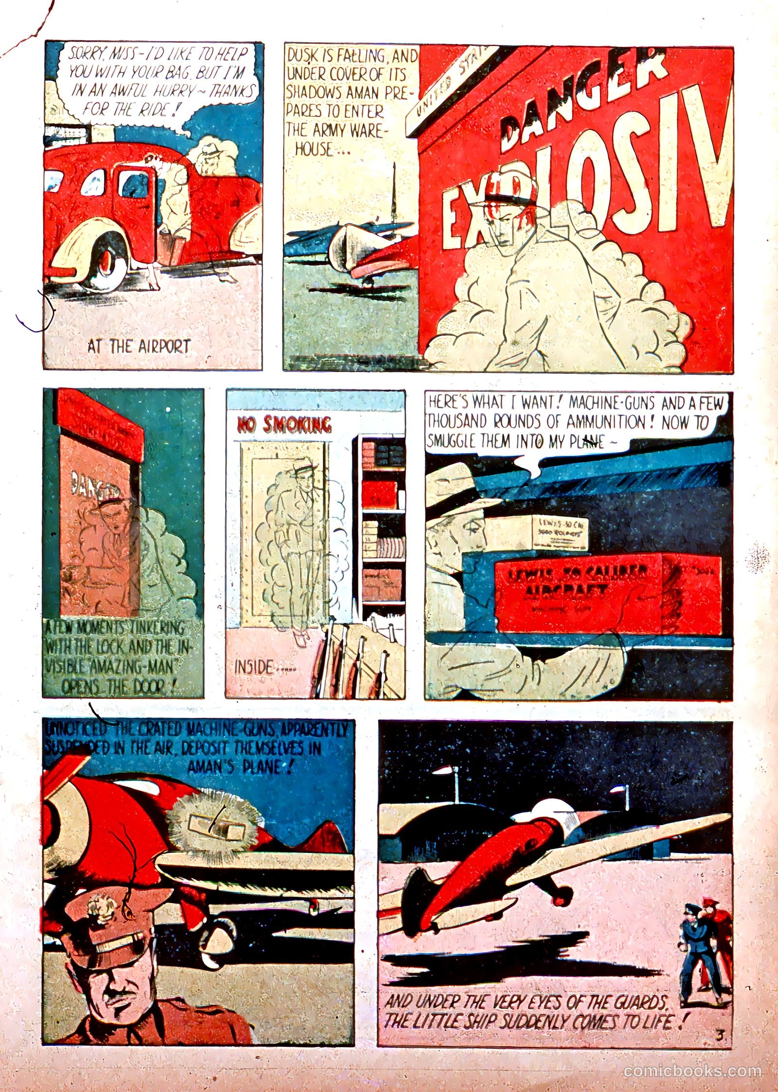 Amazing Man Comics #8 (1939) — page 7
