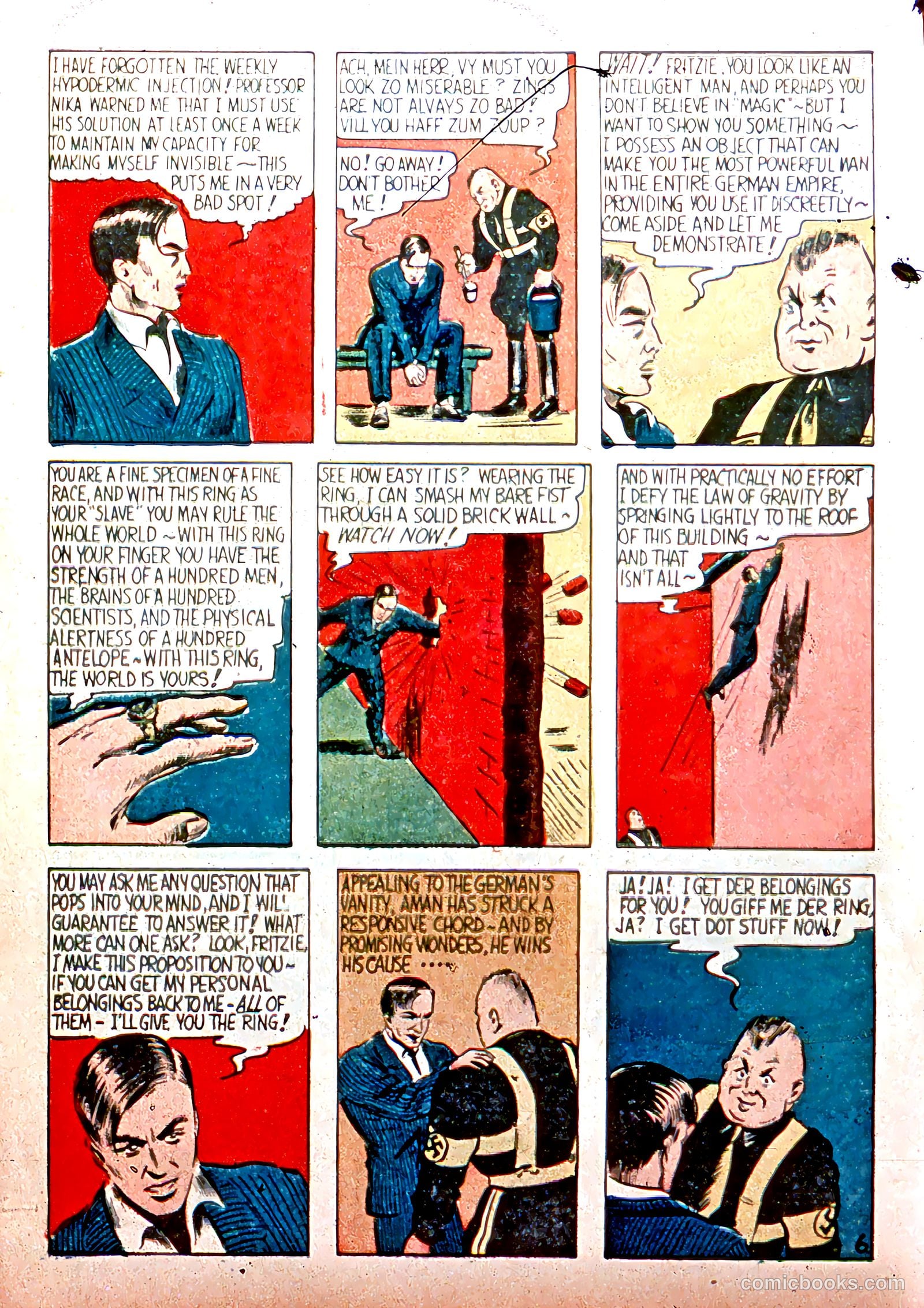 Amazing Man Comics #8 (1939) — page 12