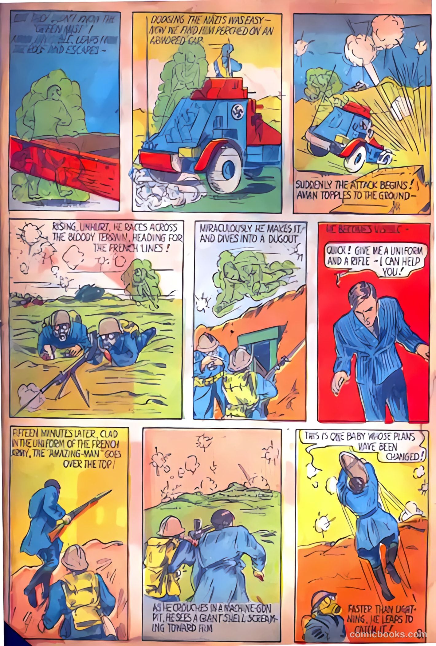 Amazing Man Comics #8 (1939) — page 14