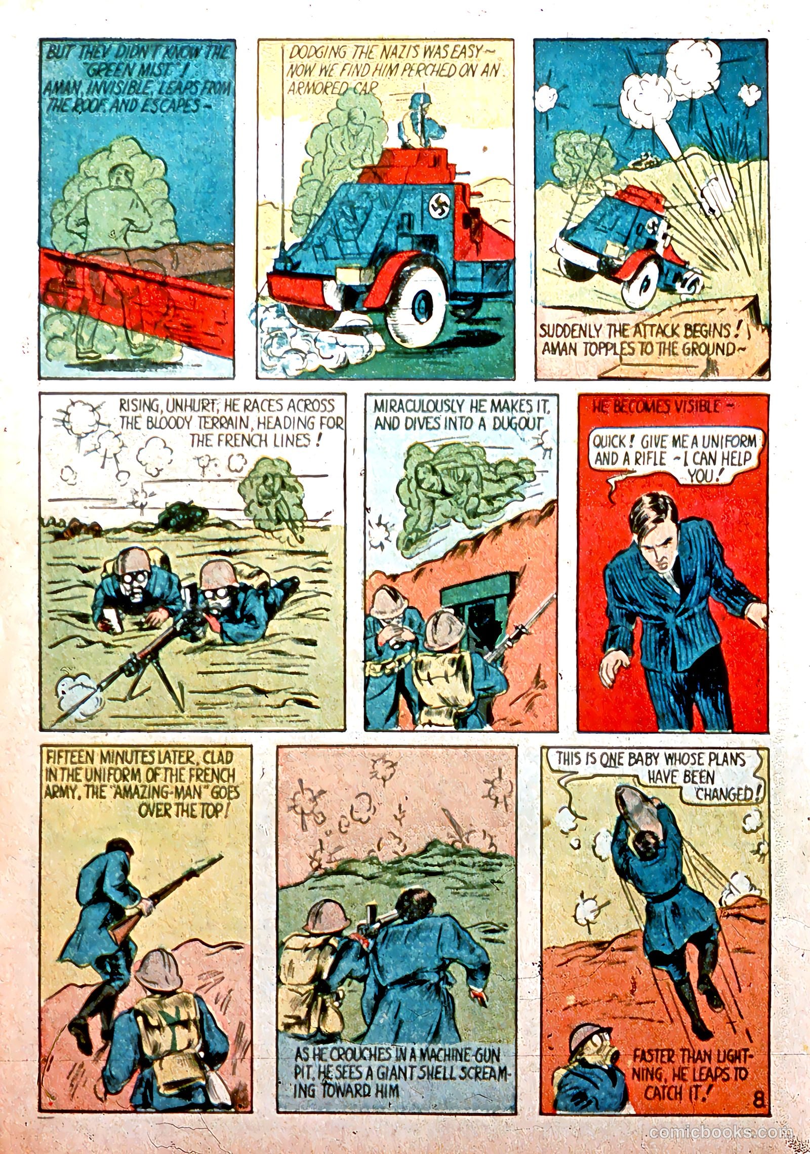 Amazing Man Comics #8 (1939) — page 15