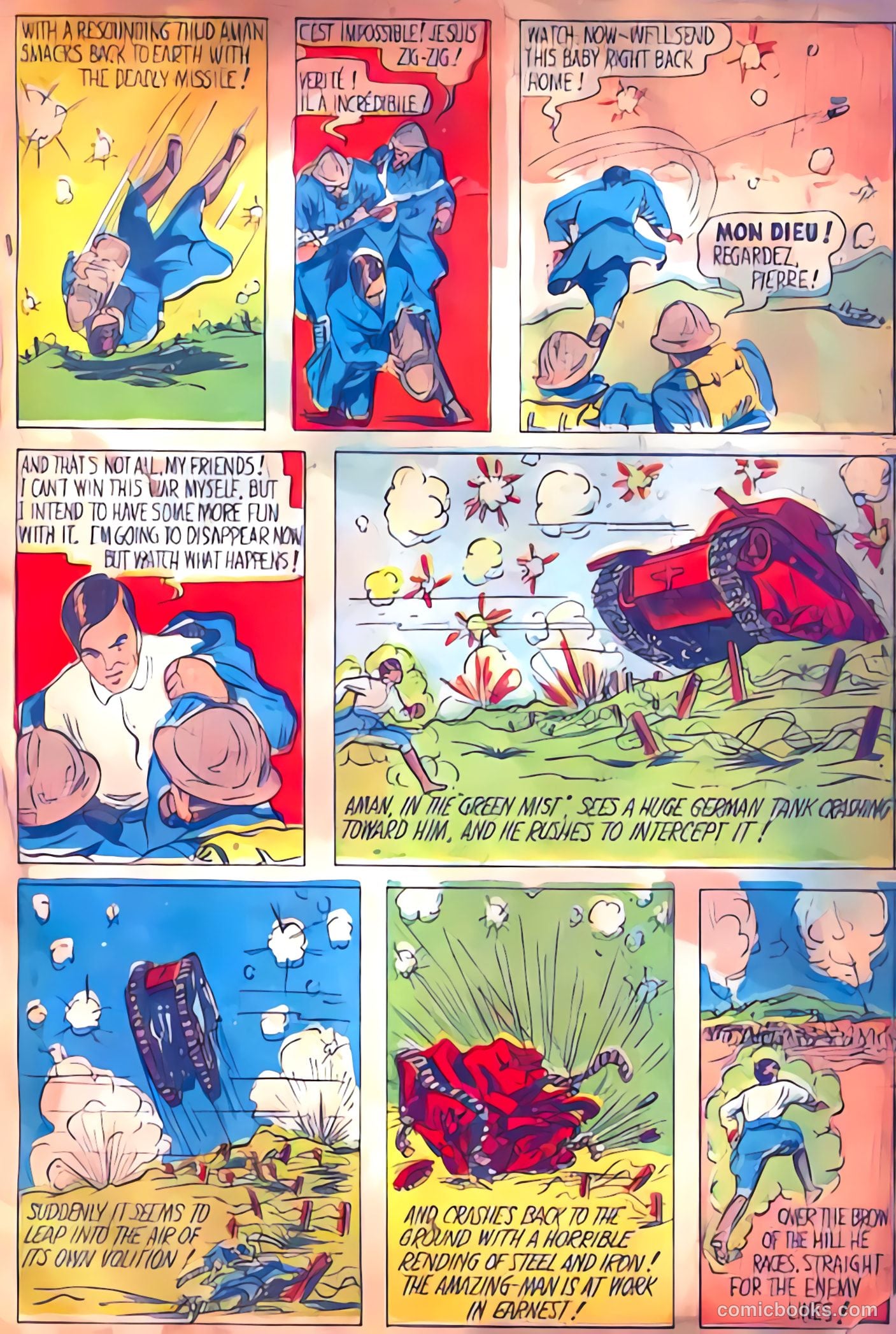 Amazing Man Comics #8 (1939) — page 16
