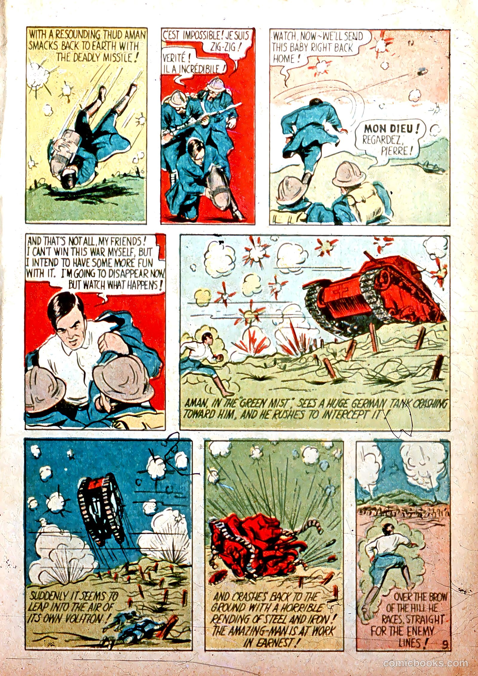 Amazing Man Comics #8 (1939) — page 17