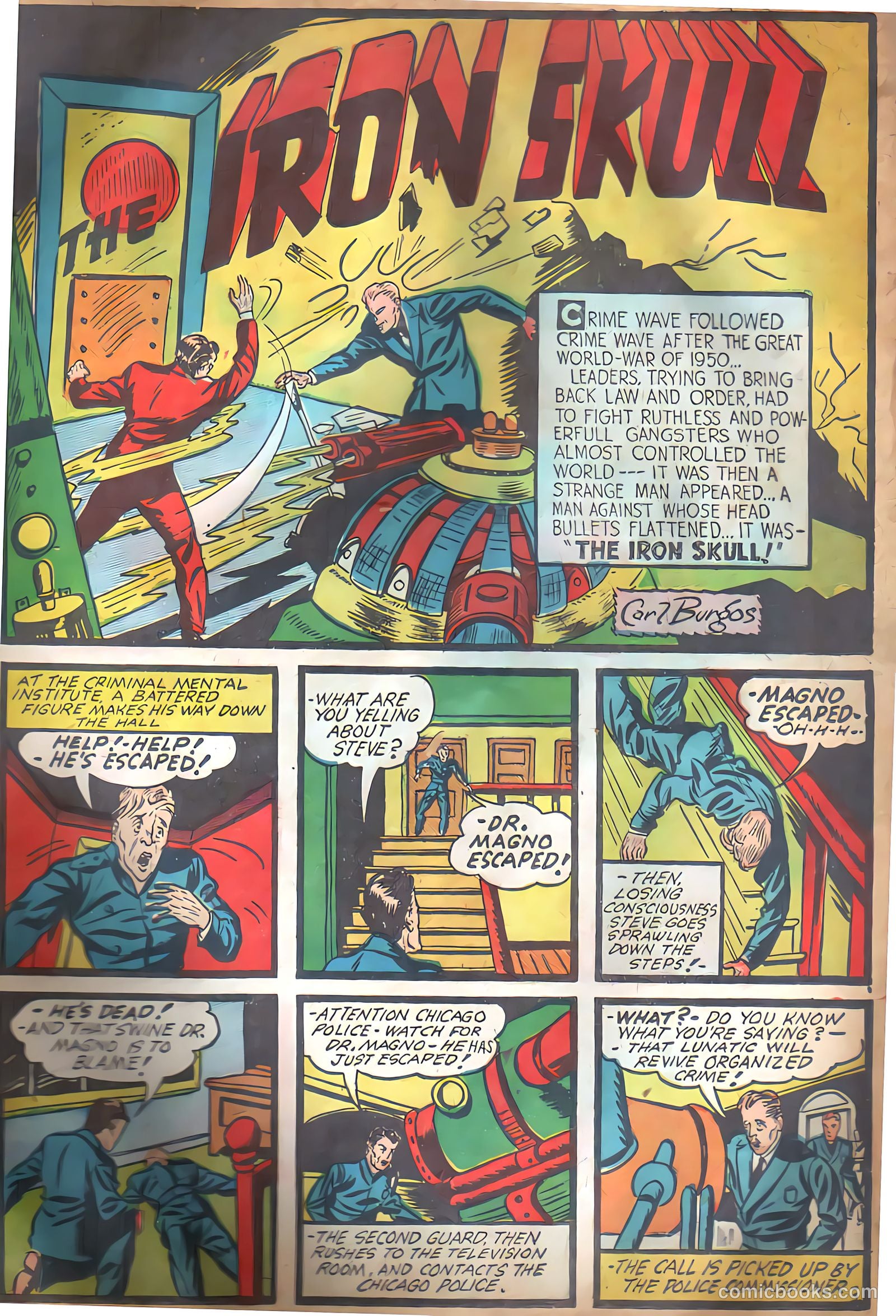 Amazing Man Comics #8 (1939) — page 28