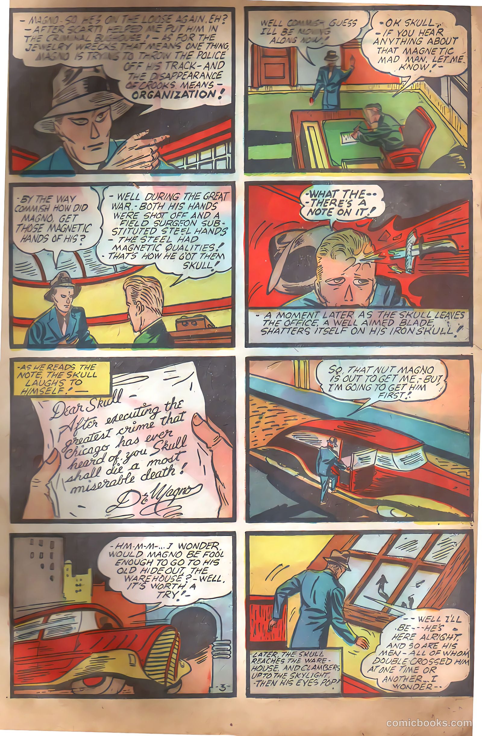 Amazing Man Comics #8 (1939) — page 30