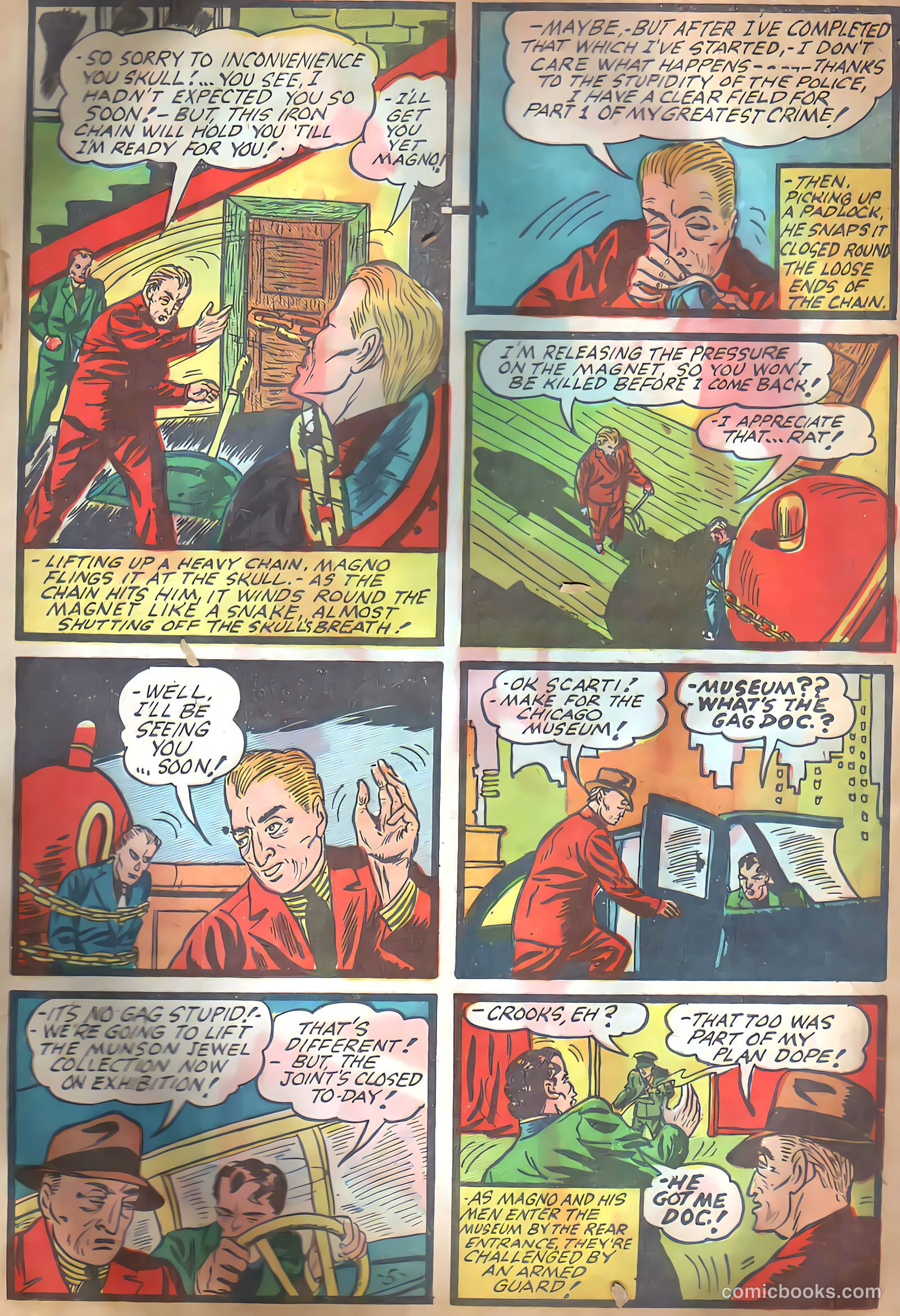 Amazing Man Comics #8 (1939) — page 32