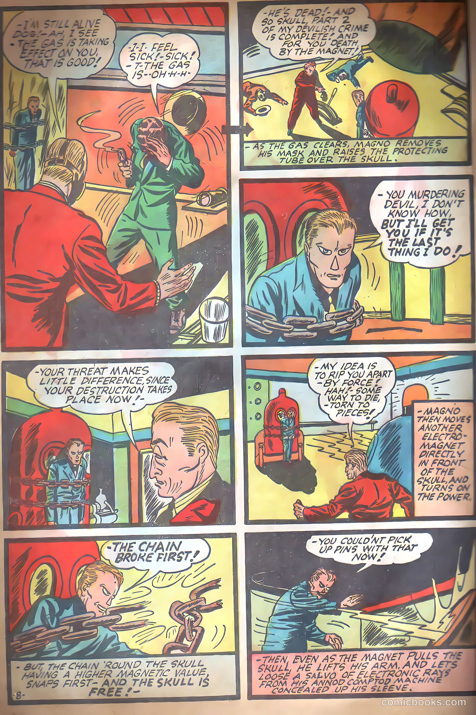 Amazing Man Comics #8 (1939) — page 35