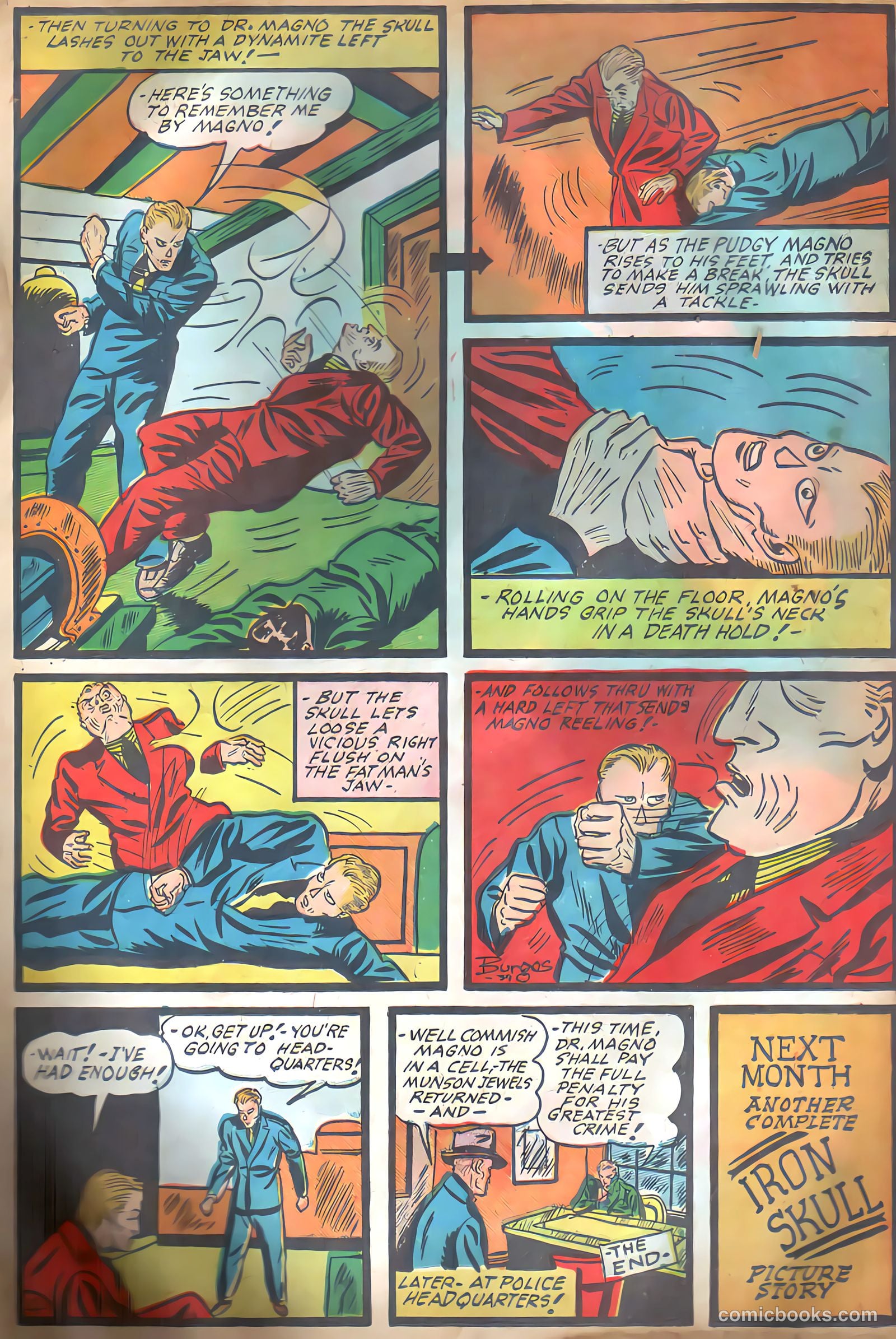 Amazing Man Comics #8 (1939) — page 36