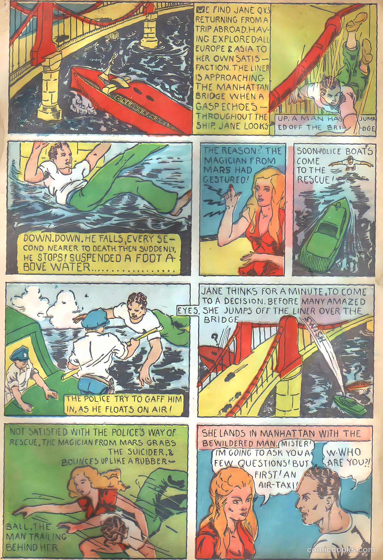Amazing Man Comics #8 (1939) — page 38