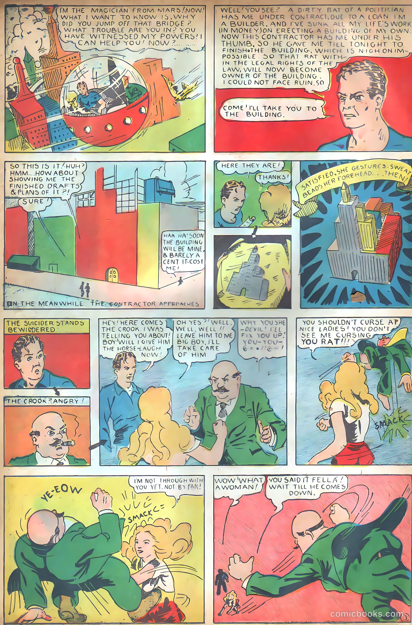 Amazing Man Comics #8 (1939) — page 39
