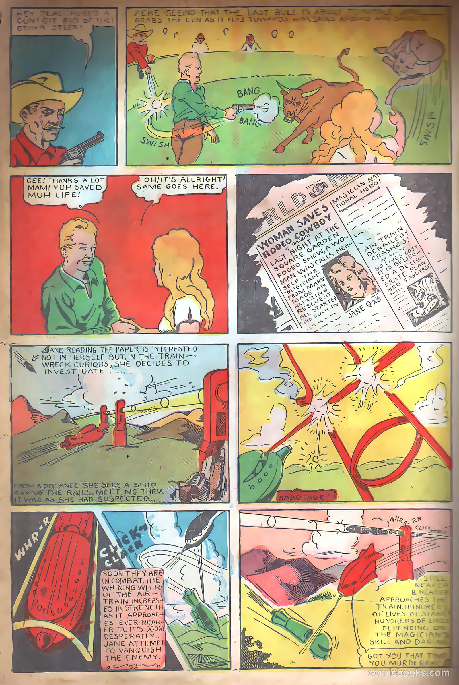 Amazing Man Comics #8 (1939) — page 41