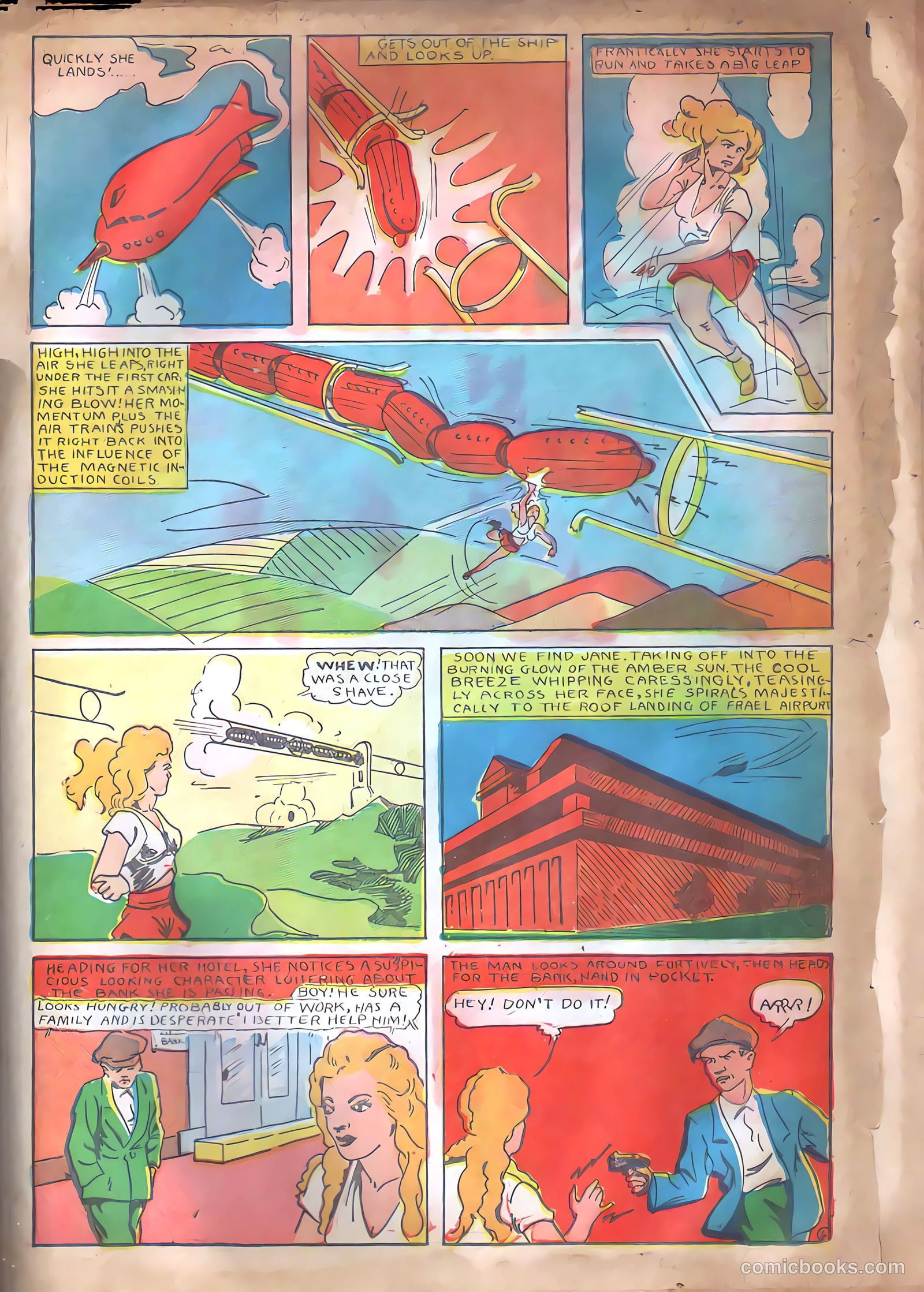 Amazing Man Comics #8 (1939) — page 42